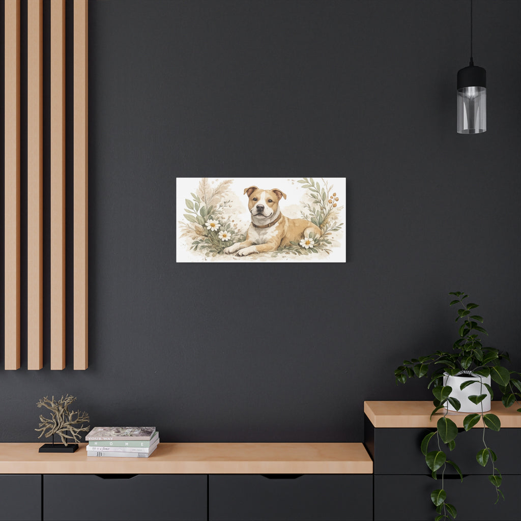 Dog Mom's Wild Garden | Matte Canvas, Stretched, 1.25"