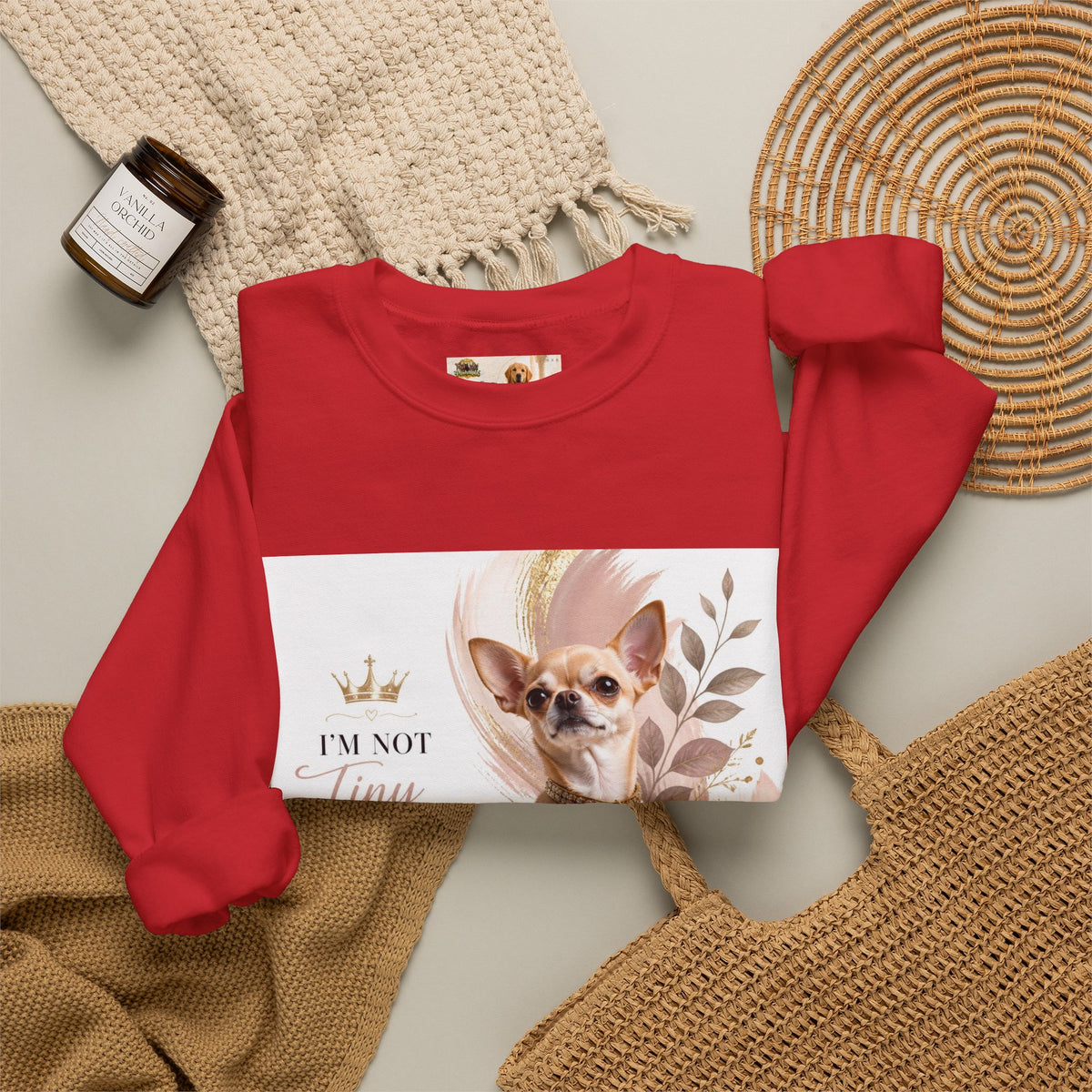 I'm Not Tiny, I'm Just Concentrated Awesome | Fun Collection Sweatshirt