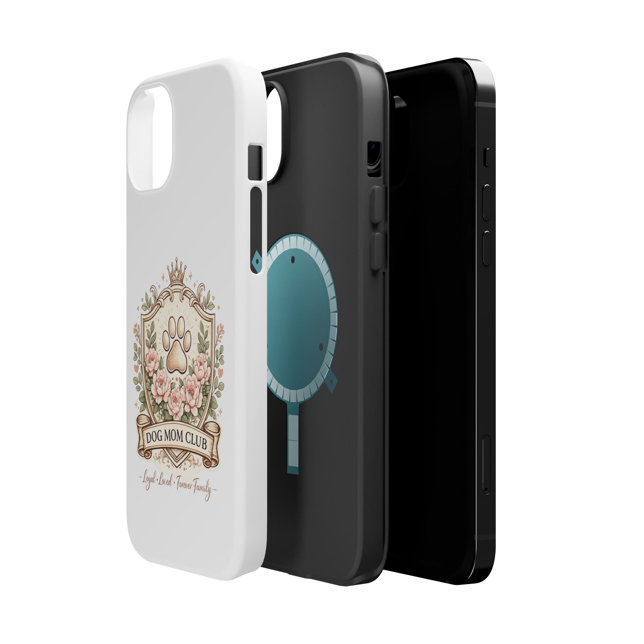 Floral Paw Crest Phone case