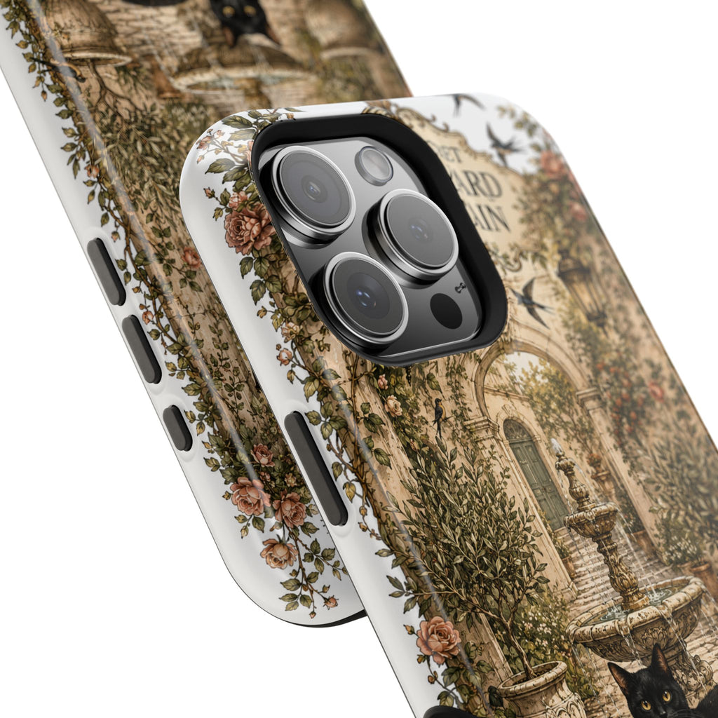 THE SECRET COURTYARD FOUNTAIN | Phone case