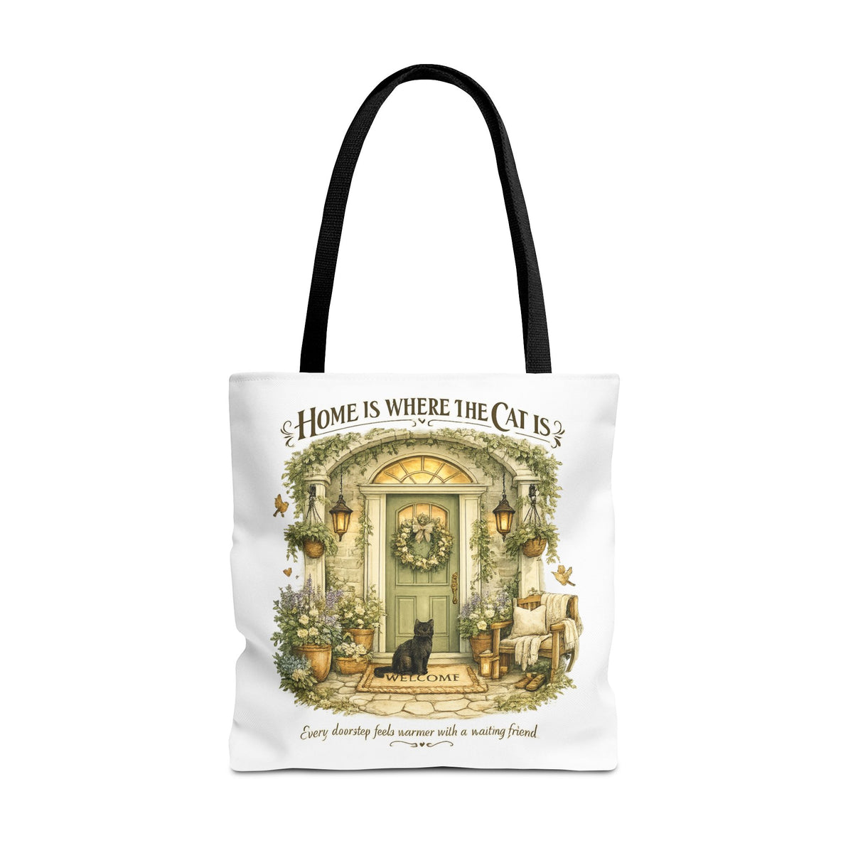 The Front Porch Welcome | Dog Mom Collection Totebag