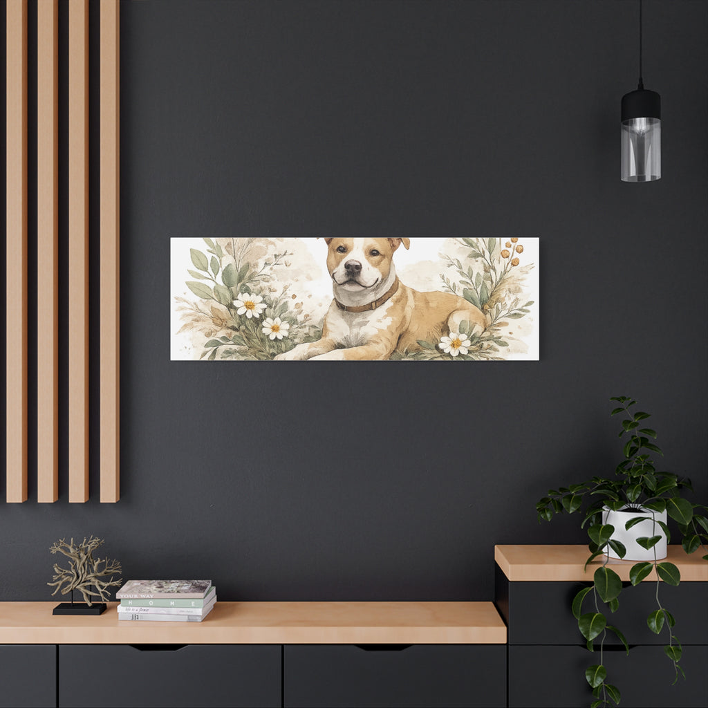 Dog Mom's Wild Garden | Matte Canvas, Stretched, 1.25"
