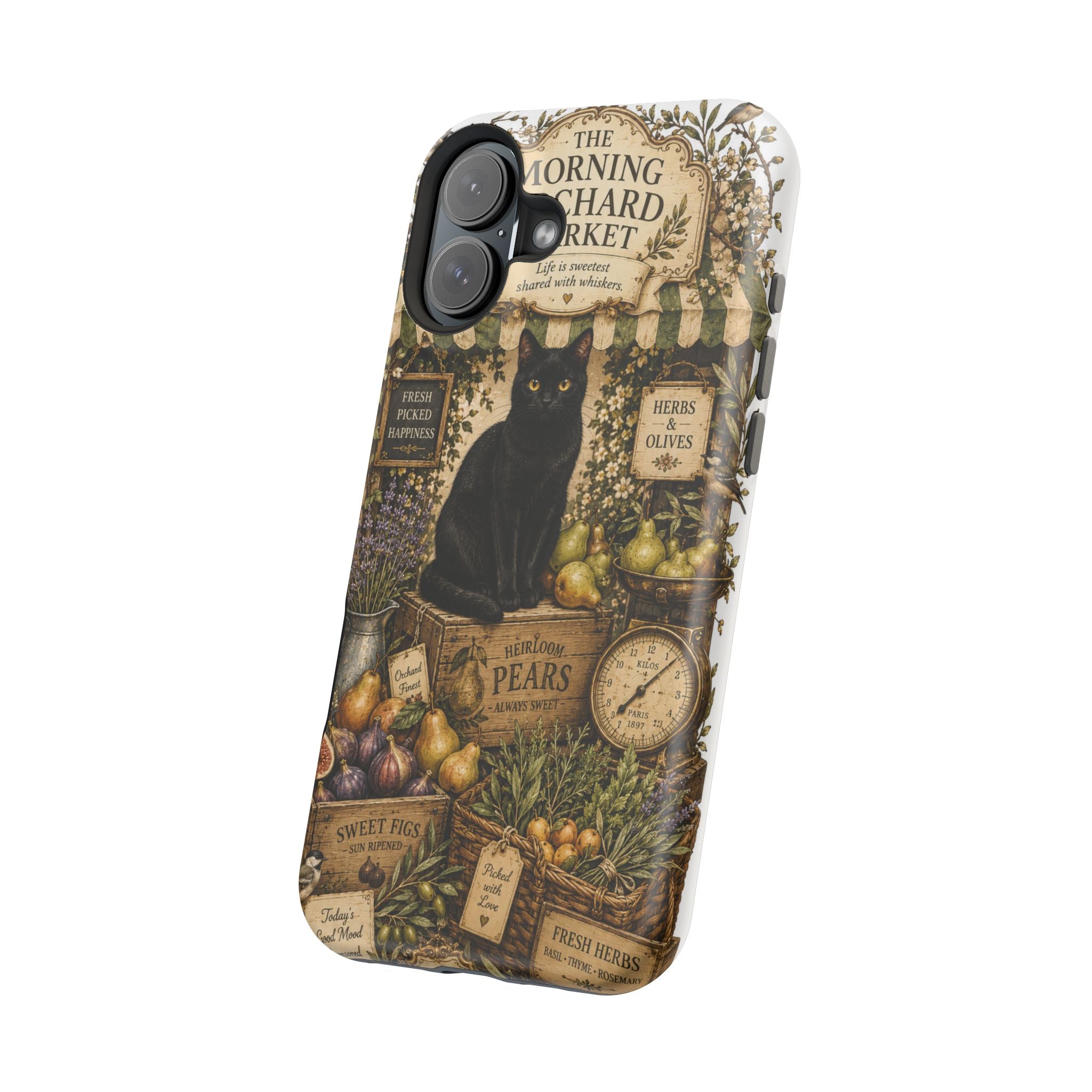 THE MORNING ORCHARD MARKET | Phone case