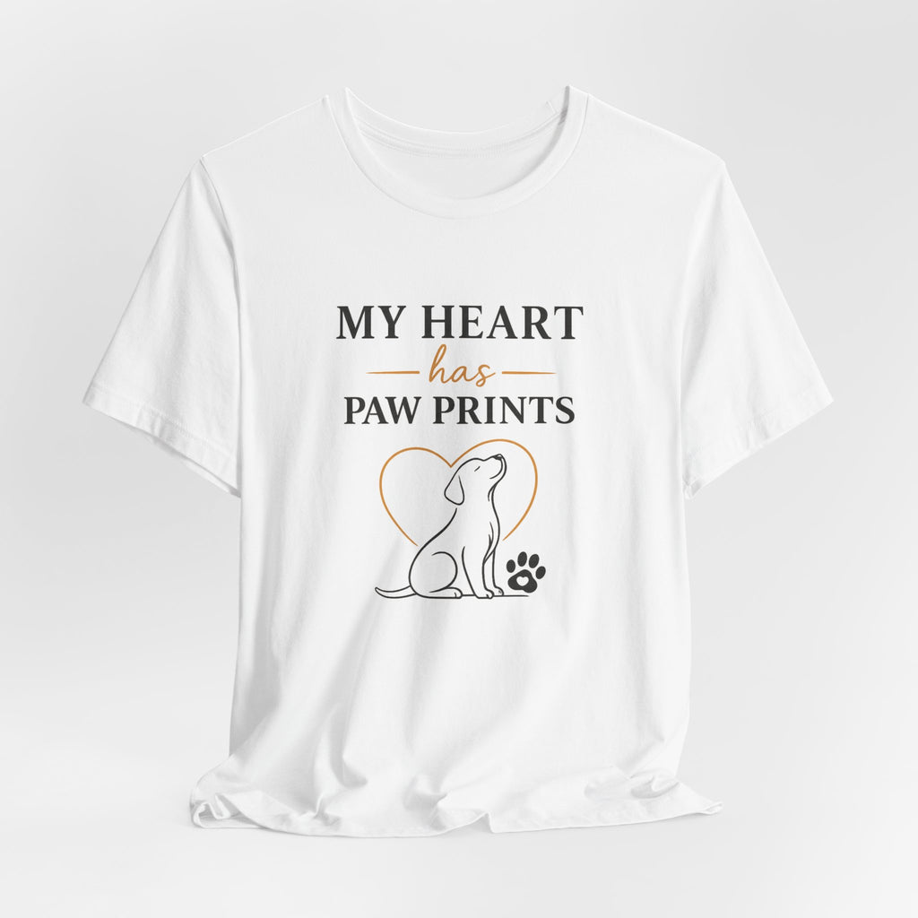 My Heart Has Paw Prints | Dog Lover T-Shirt
