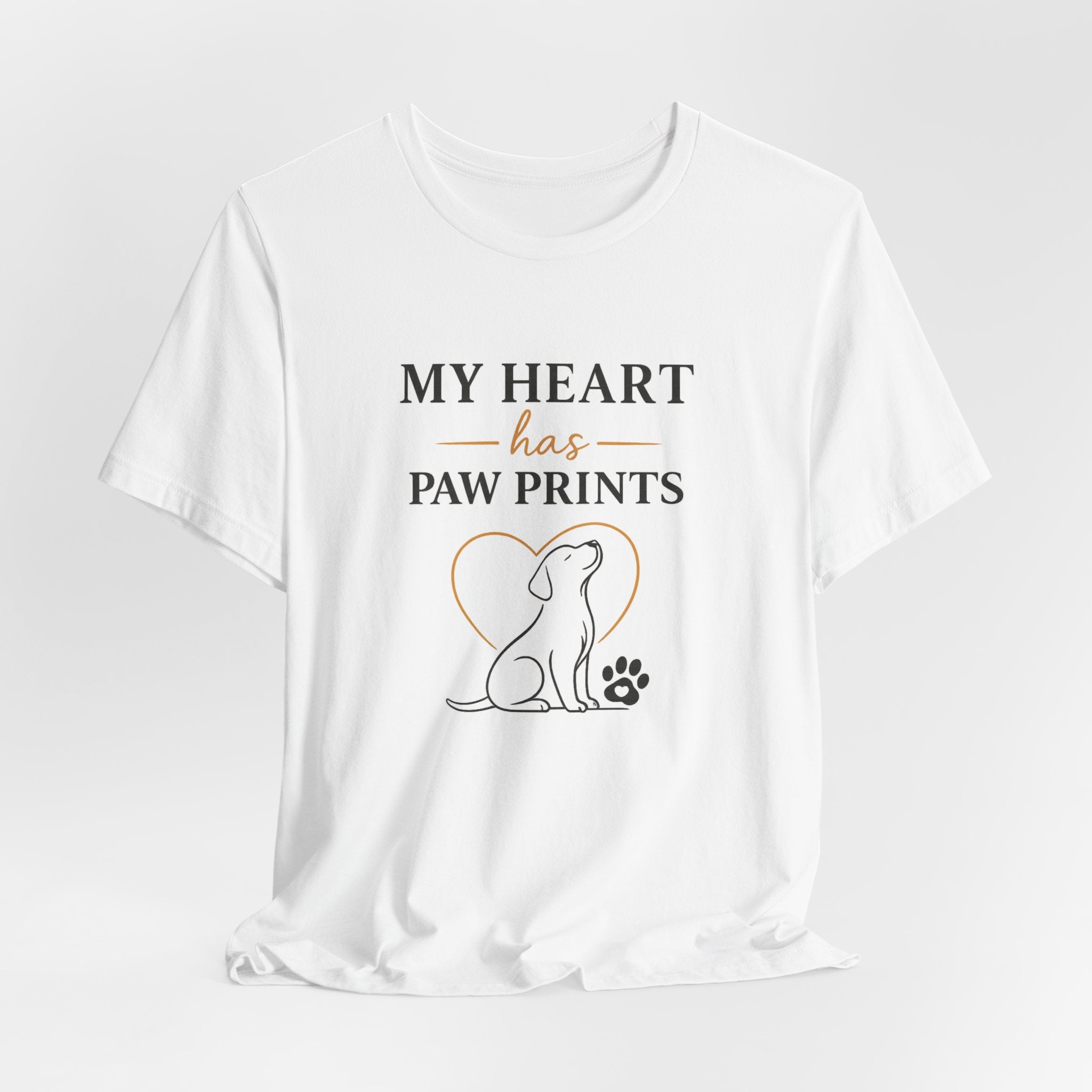 My Heart Has Paw Prints | Dog Lover T-Shirt