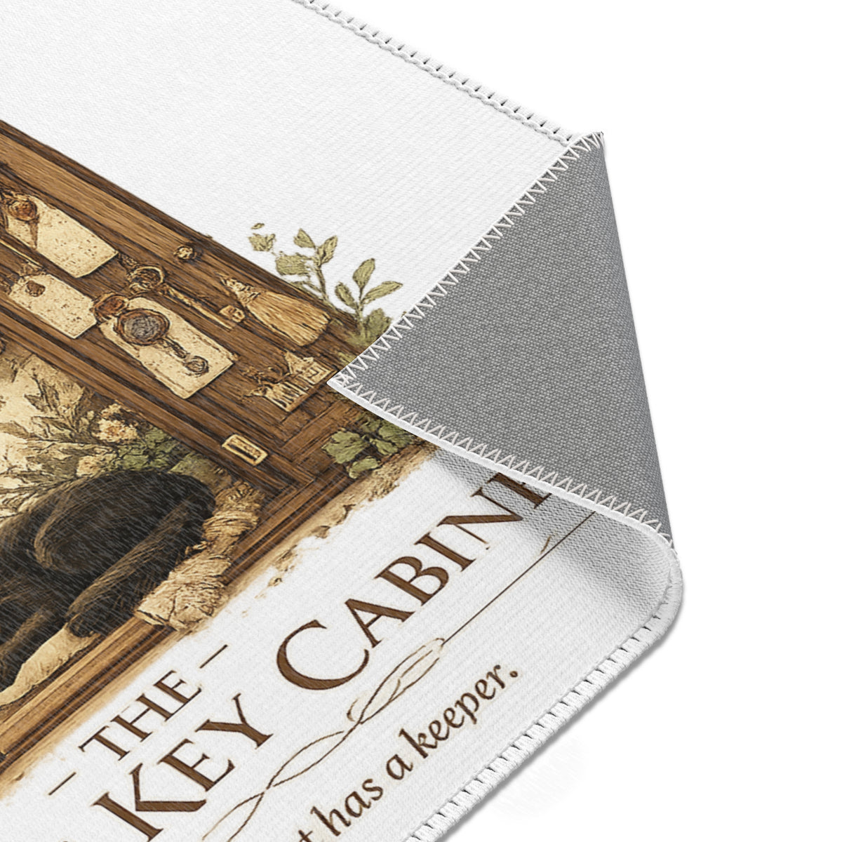 The Antique Key Cabinet | Cat Mom Area Rugs