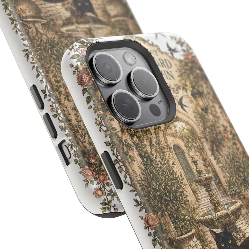 THE SECRET COURTYARD FOUNTAIN | Phone case
