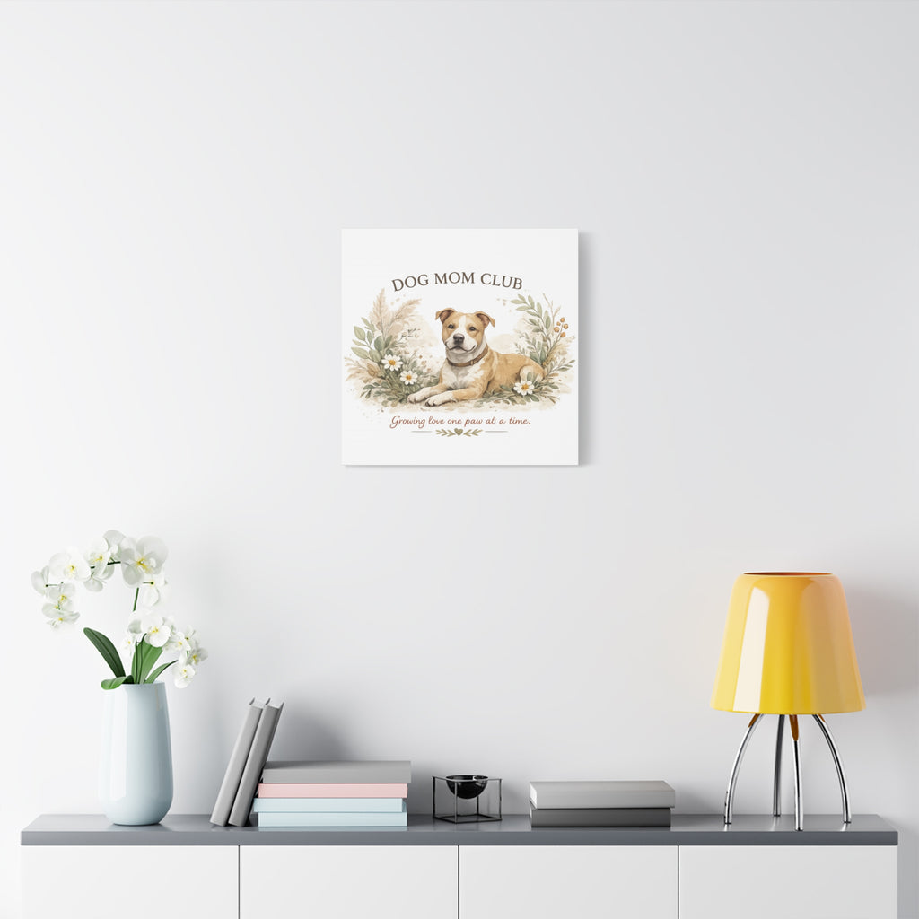 Dog Mom's Wild Garden | Matte Canvas, Stretched, 1.25"