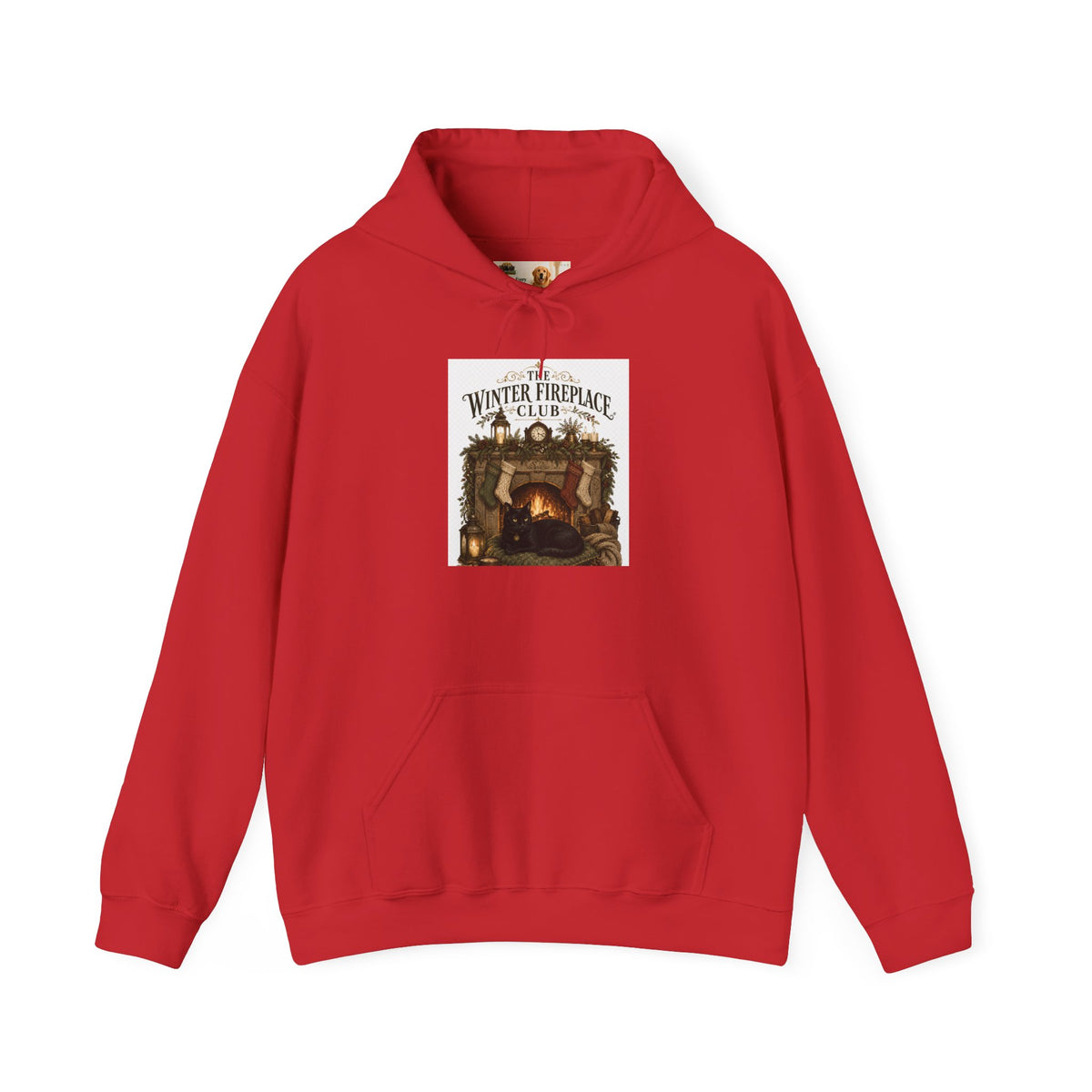 The Winter Fireplace Club | Cat Mom Collection Hoodie