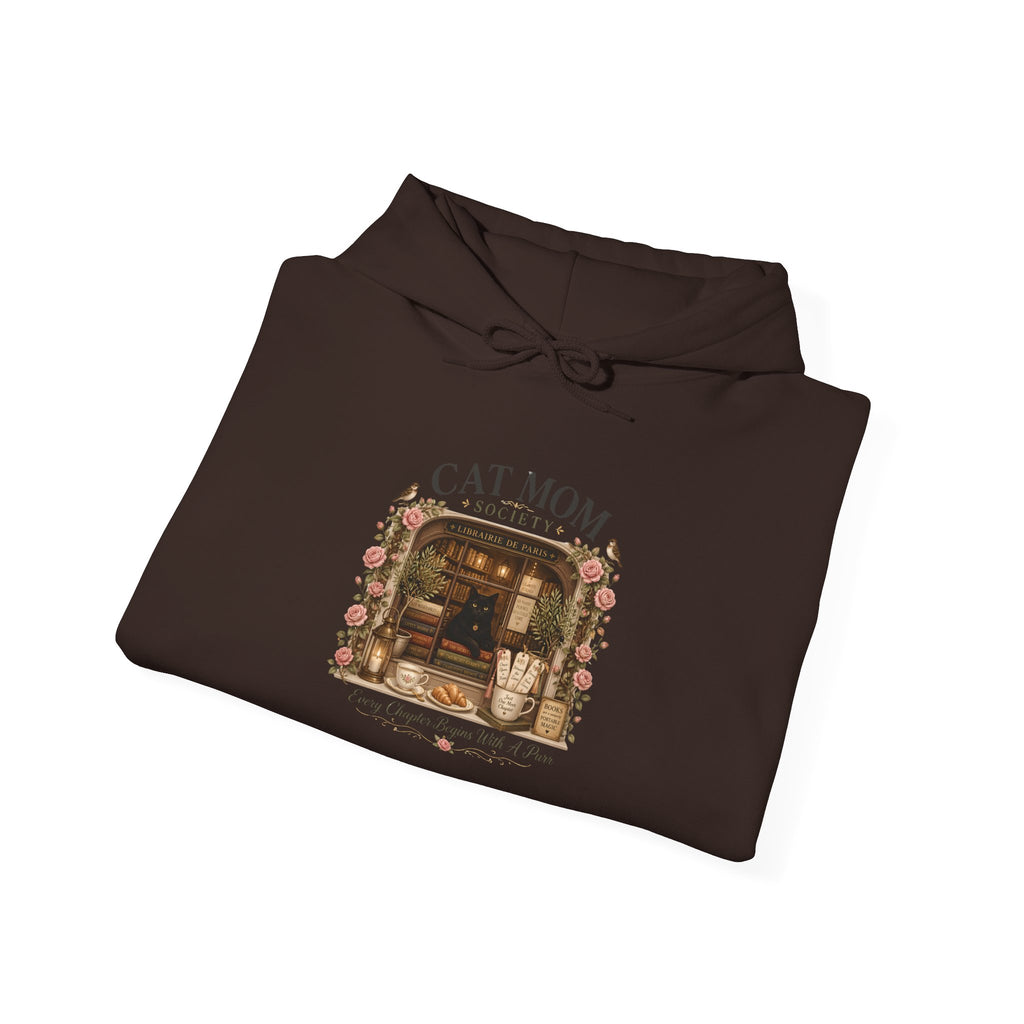 THE PARISIAN BOOKSHOP WINDOW | Gildan Heavy Blend™ Hoodie (18500)