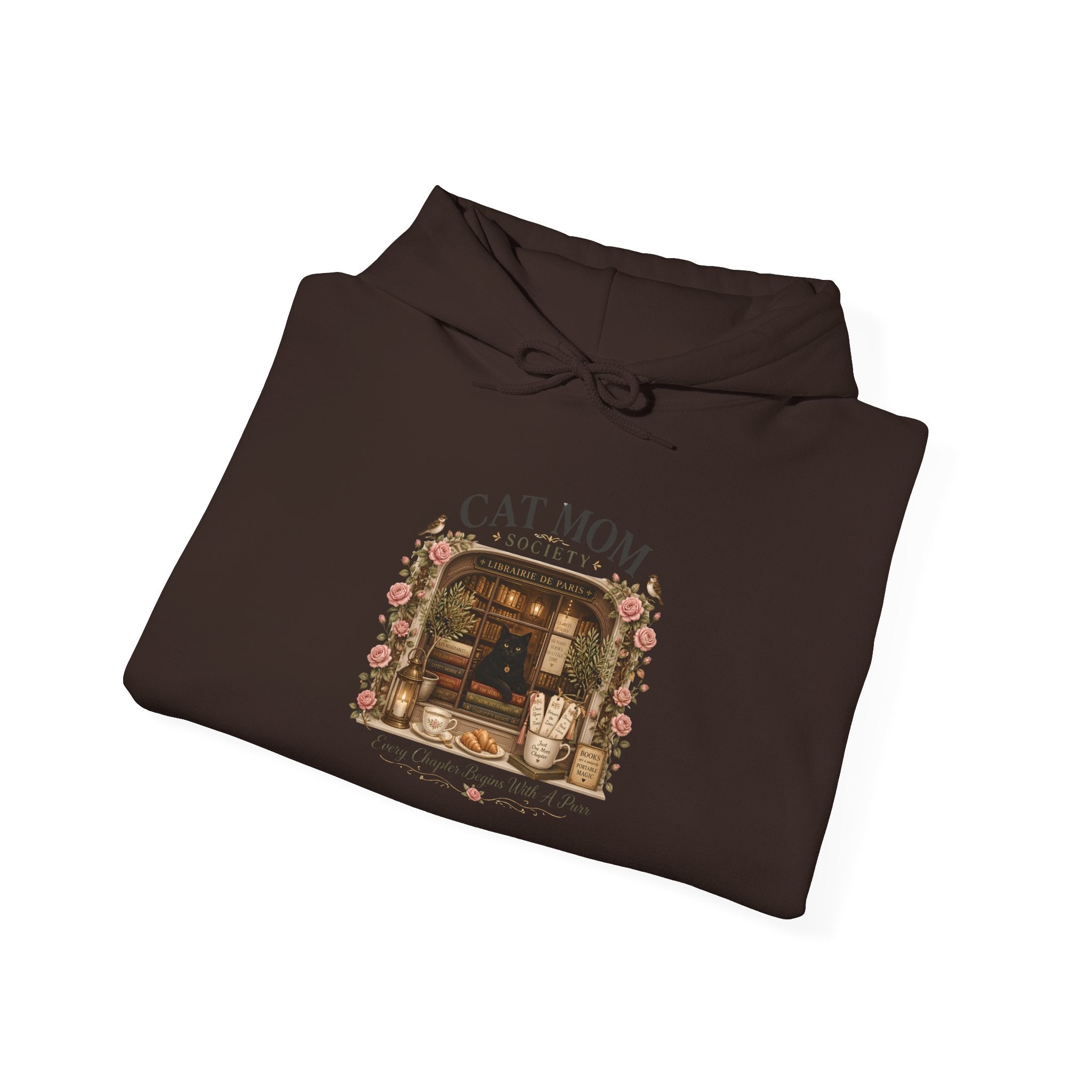 THE PARISIAN BOOKSHOP WINDOW | Gildan Heavy Blend™ Hoodie (18500)