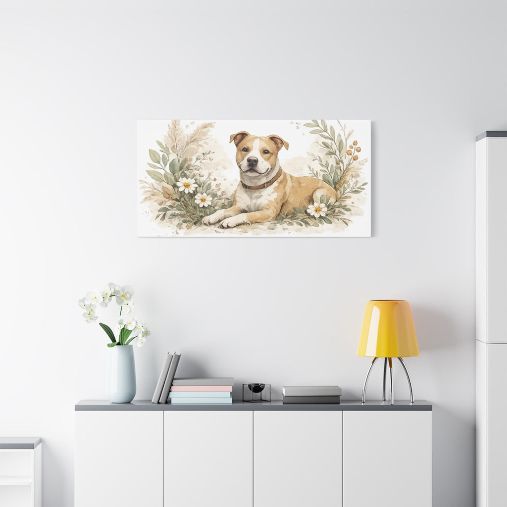 Dog Mom's Wild Garden | Matte Canvas, Stretched, 1.25"
