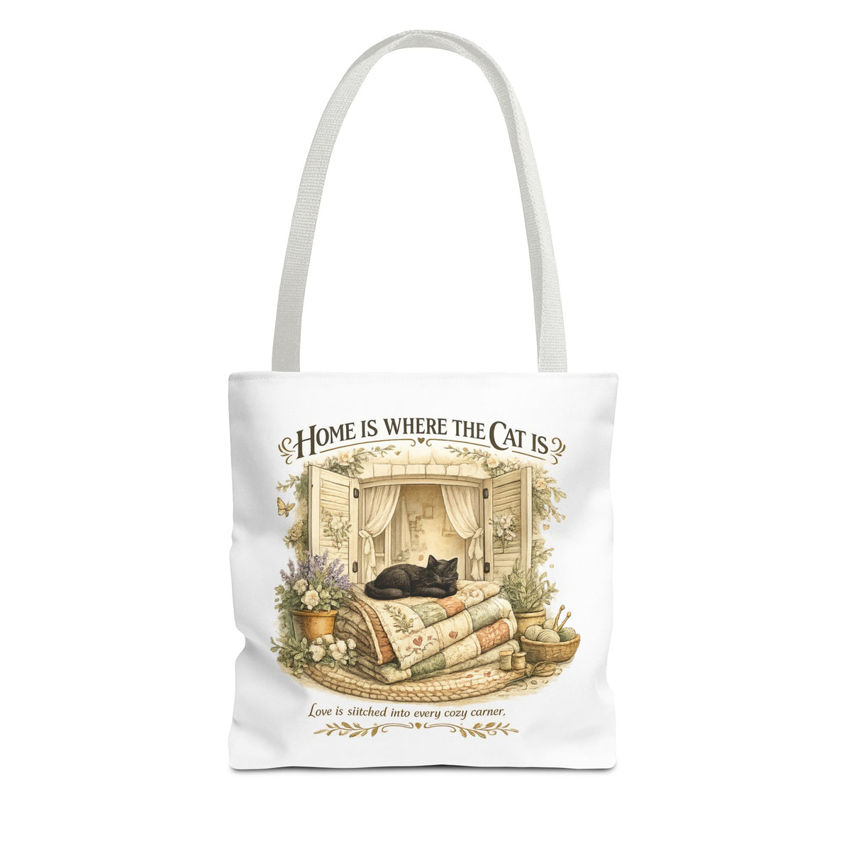 The Home Quilt | Dog Mom Collection Totebag