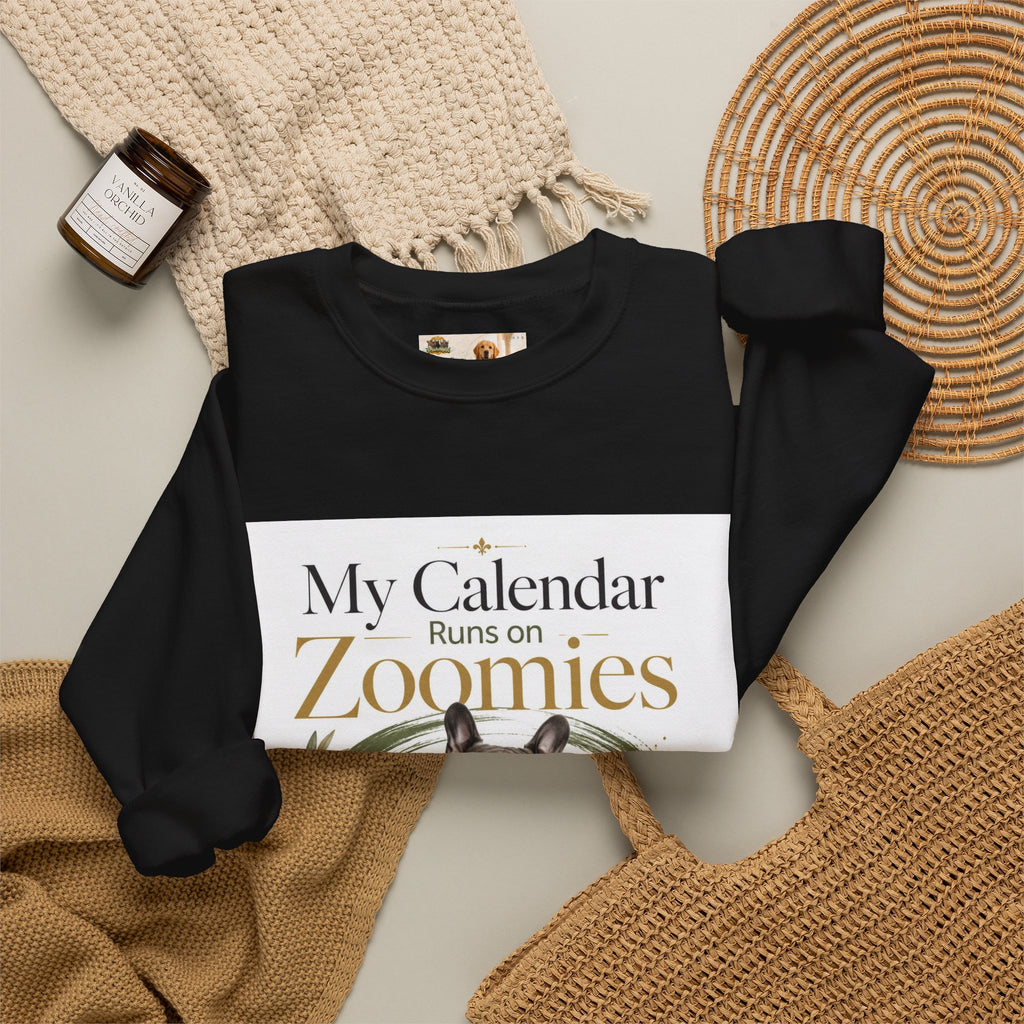 My Calendar Runs on Zoomies | Rescue Collection Sweatshirt
