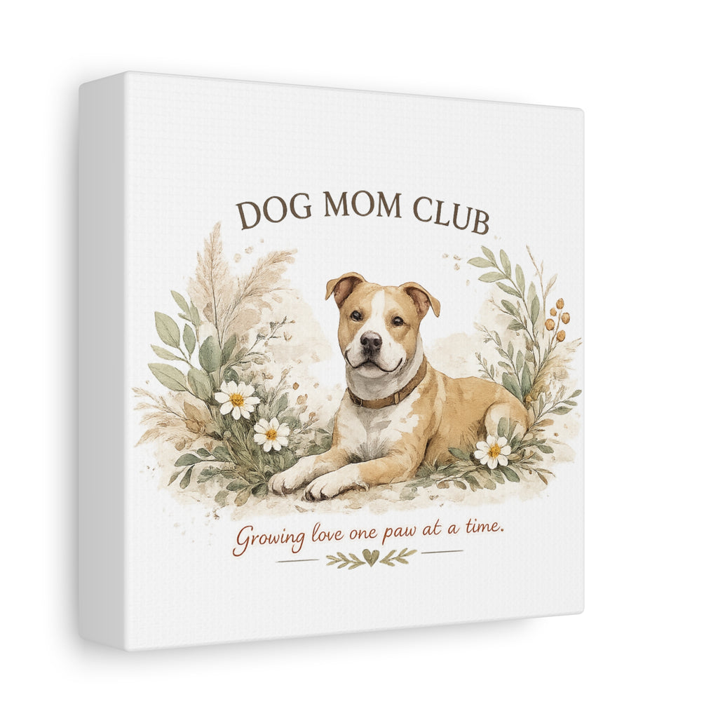 Dog Mom's Wild Garden | Matte Canvas, Stretched, 1.25"
