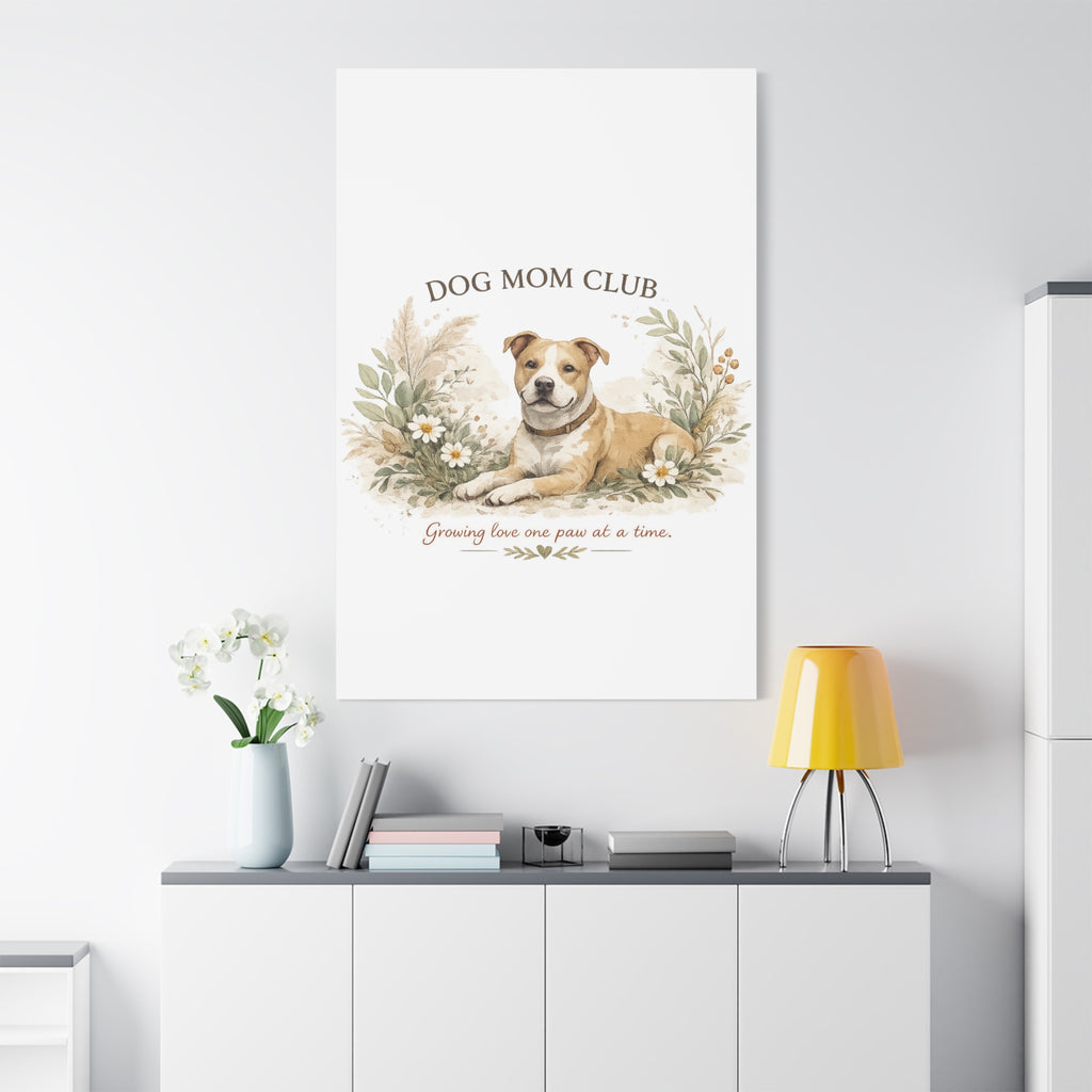 Dog Mom's Wild Garden | Matte Canvas, Stretched, 1.25"