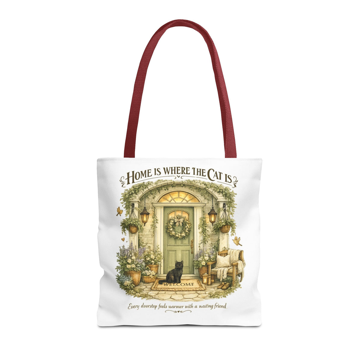 The Front Porch Welcome | Dog Mom Collection Totebag