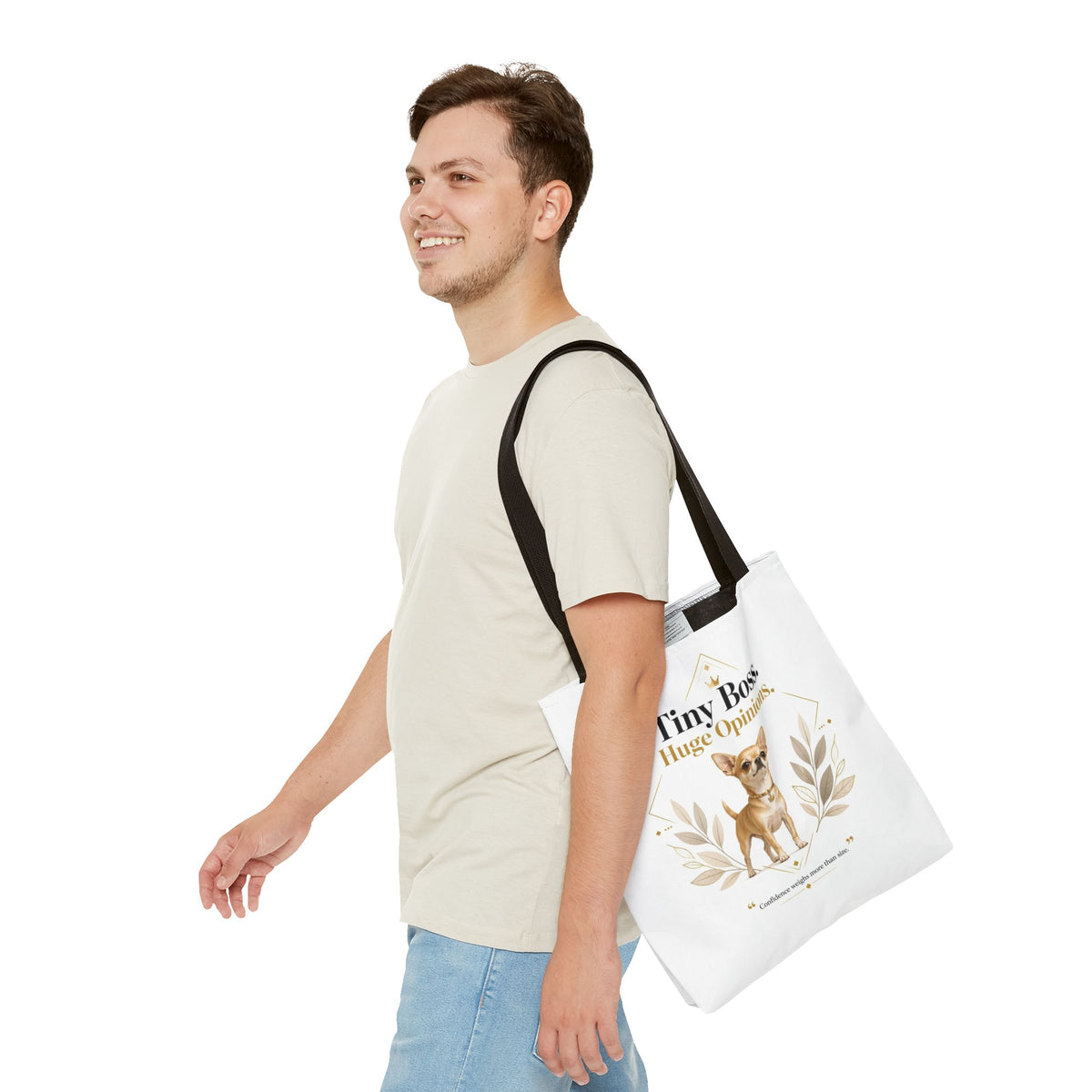 Tiny Boss. Huge Opinions. | Fun Collection Totebag