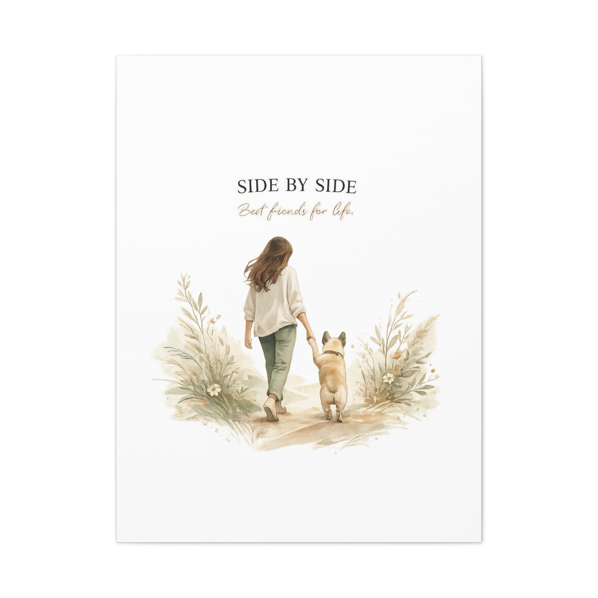 Together Forever | Dog Mom Collection Matte Canvas