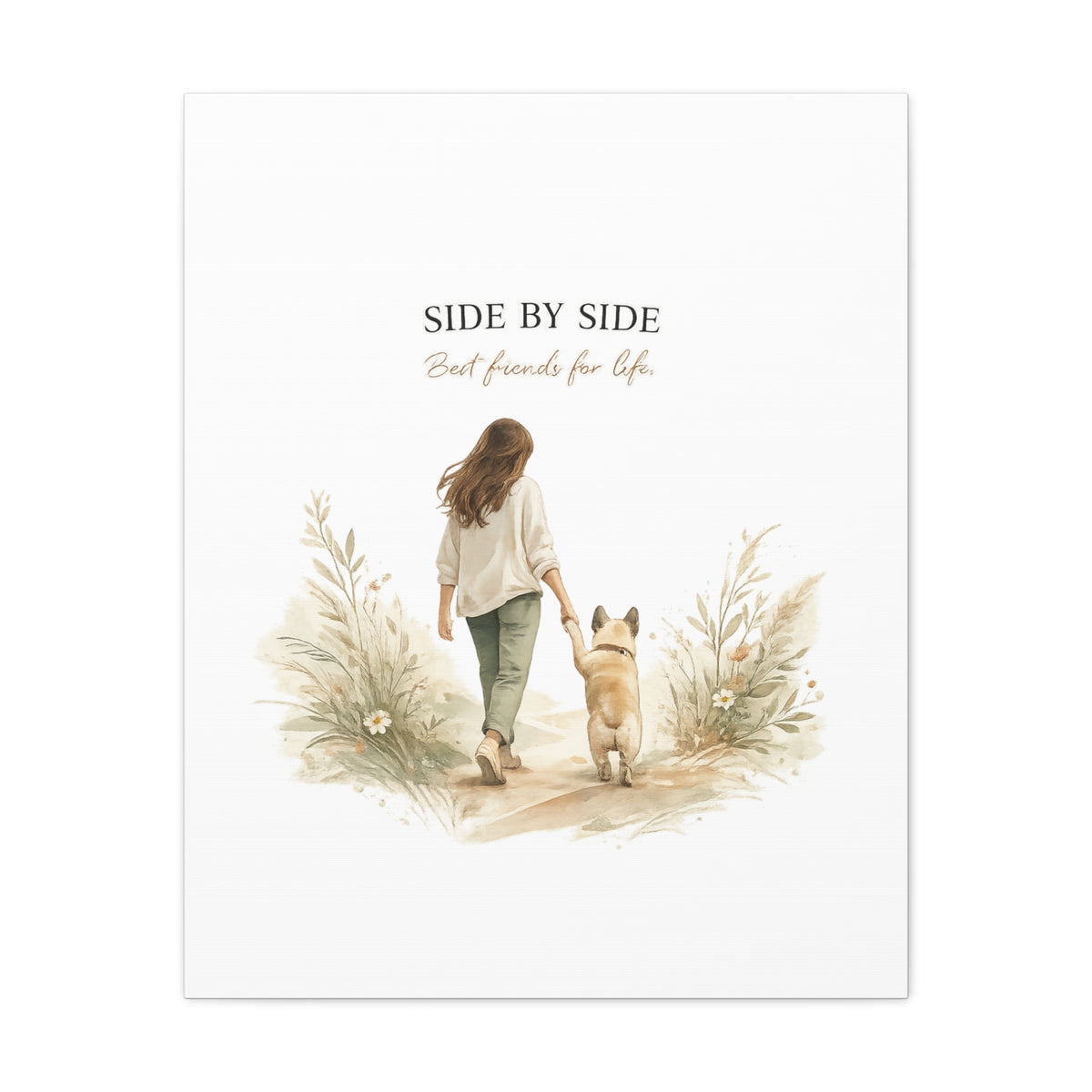 Together Forever | Dog Mom Collection Matte Canvas