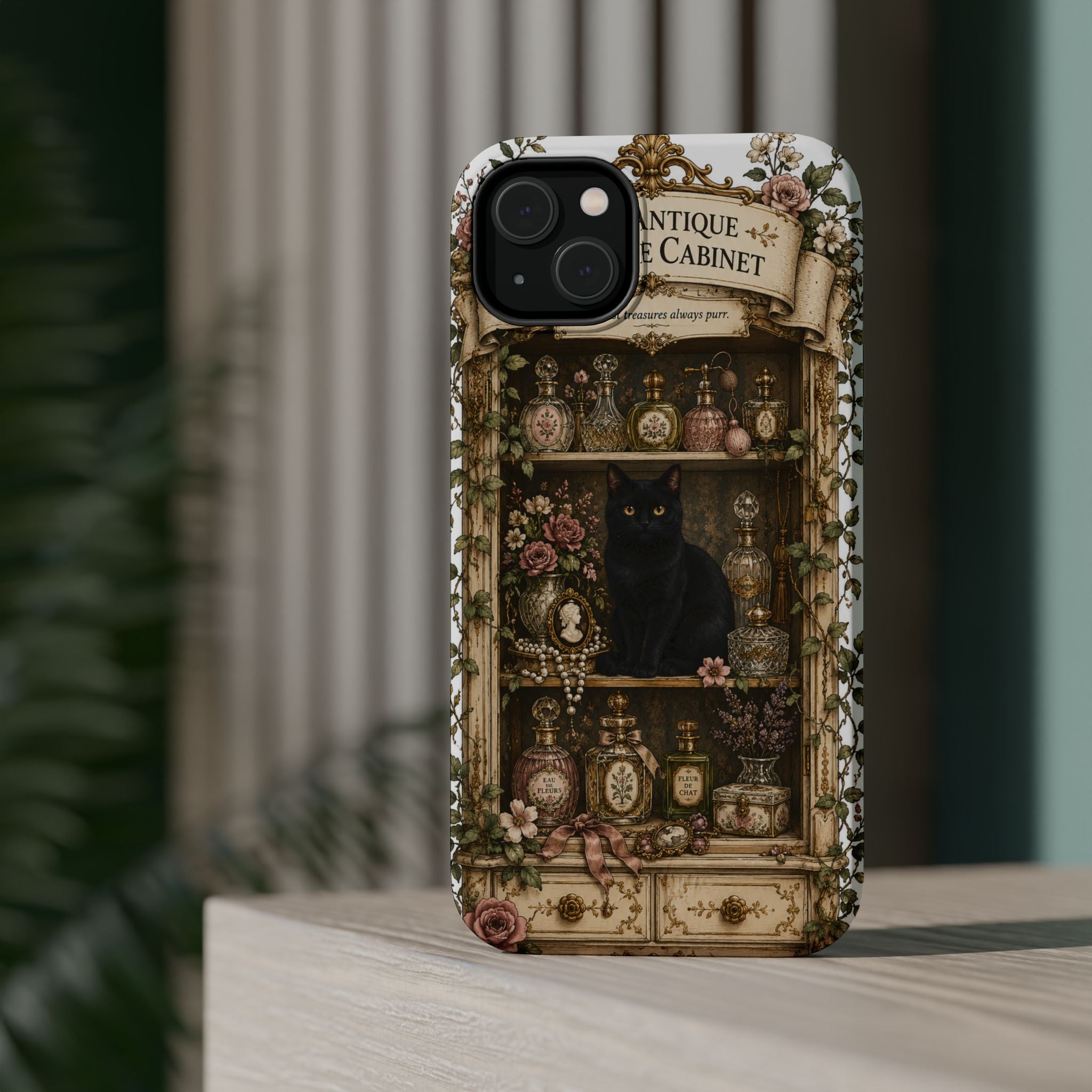THE ANTIQUE PERFUME CABINET | Phone case