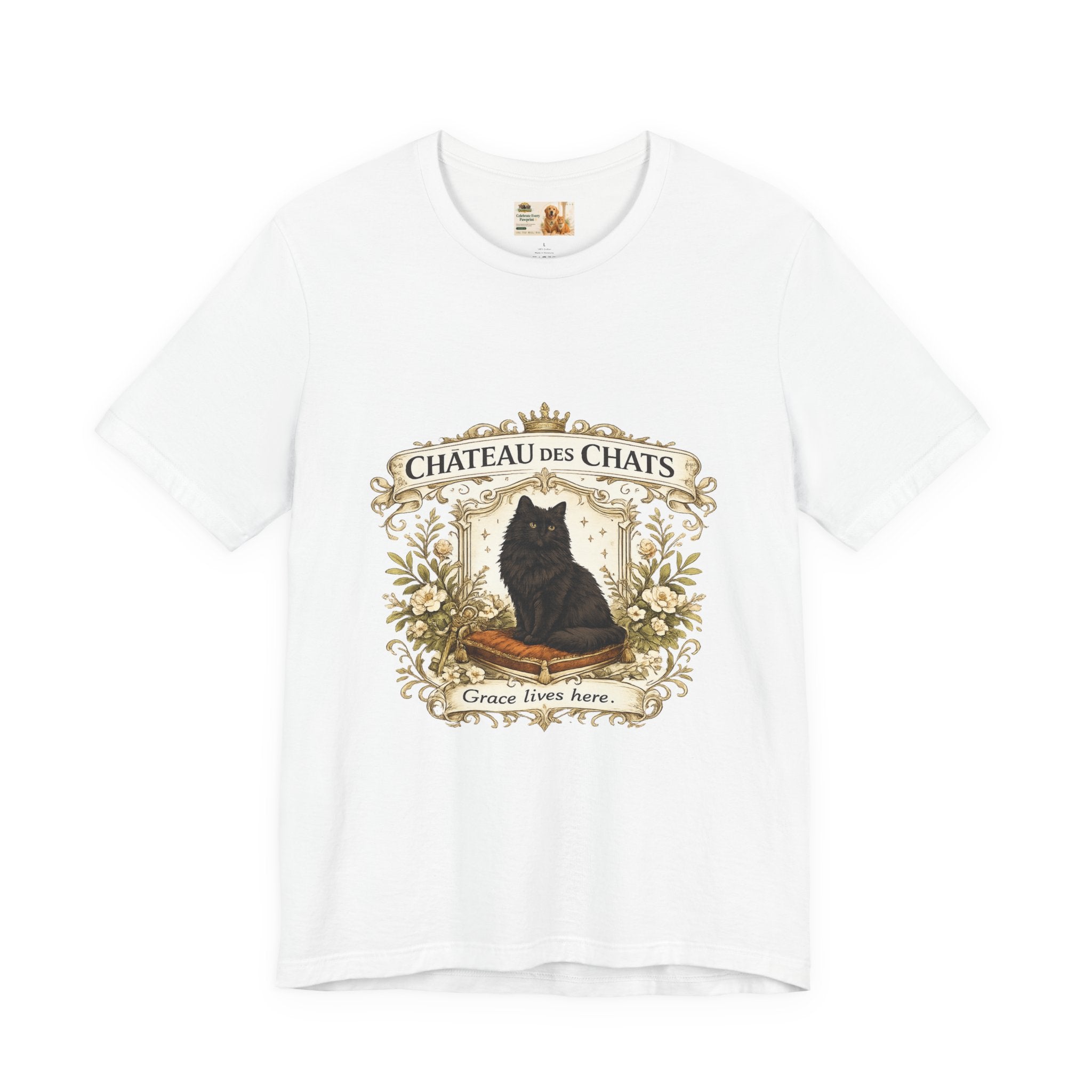 Chateau des Chats | Bella+Canvas 3001 Unisex Jersey T-Shirt