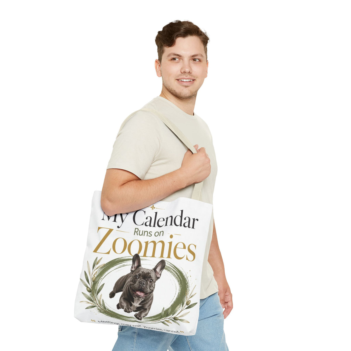 My Calendar Runs on Zoomies | Fun Collection Totebag