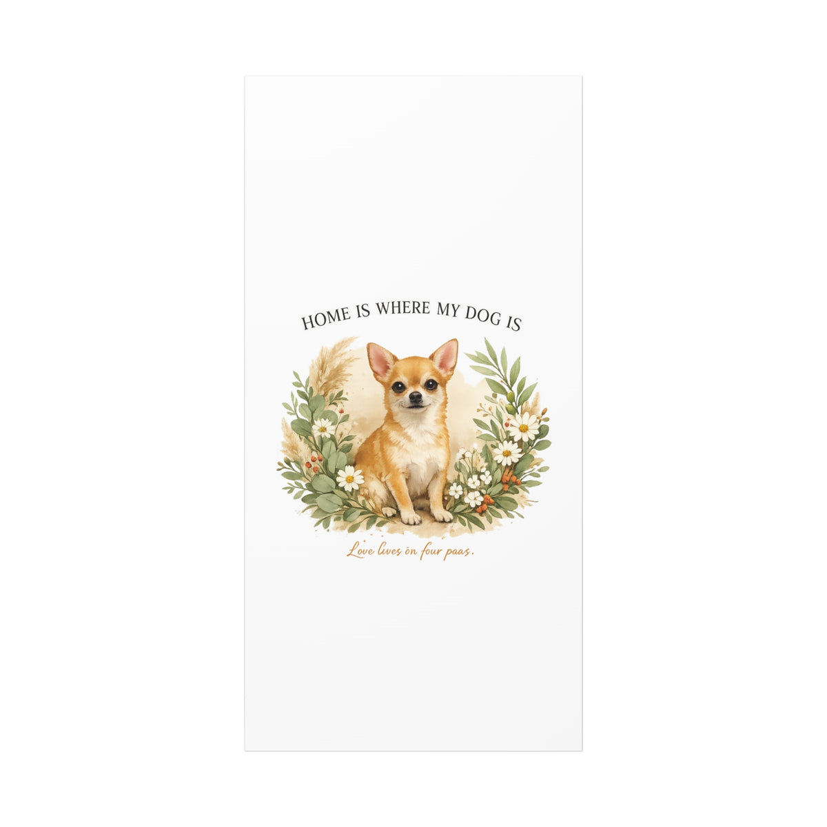 The Heart of the Home | Dog Mom Collection Matte Canvas