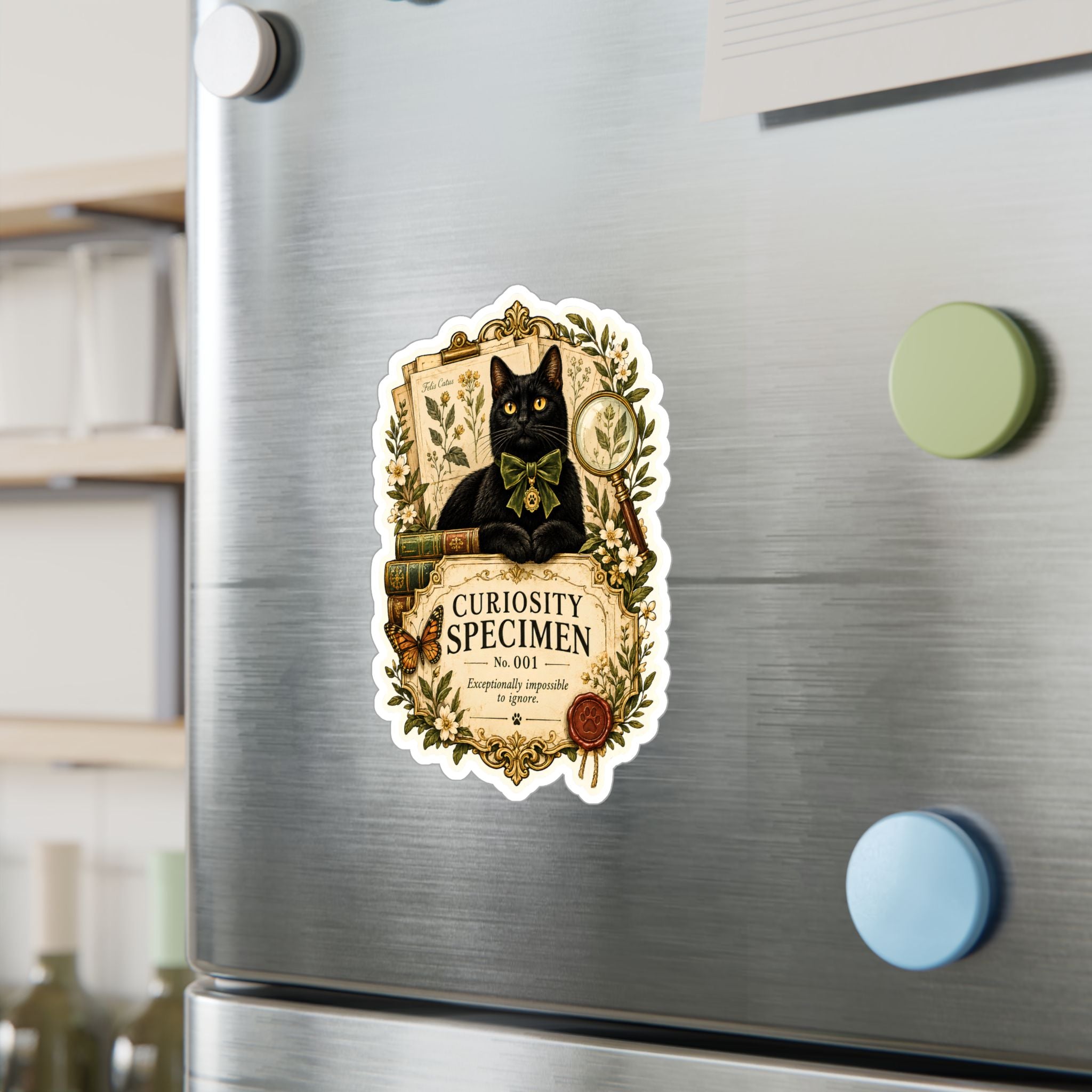 THE CURIOSITY SPECIMEN | Kiss-Cut Vinyl Decals Sticker
