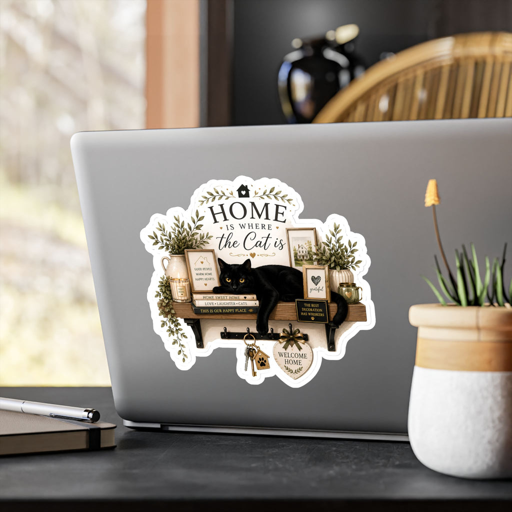 The Housewarming Shelf | Kiss-Cut Vinyl Decals Sticker