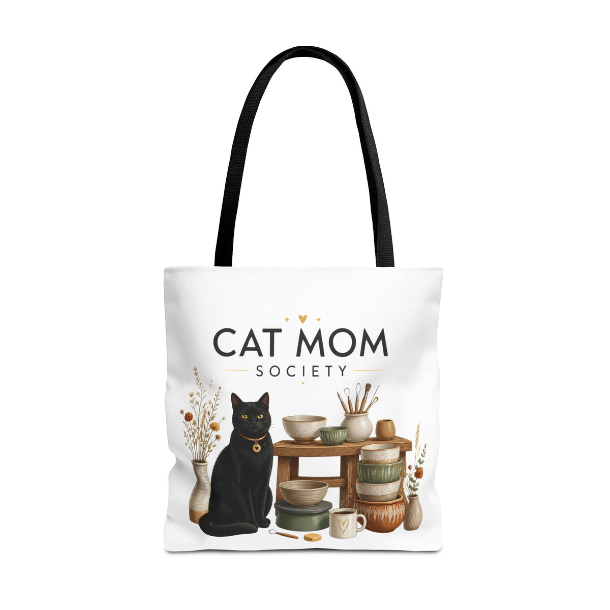 The Pottery Studio Morning | Cat Mom Collection Totebag