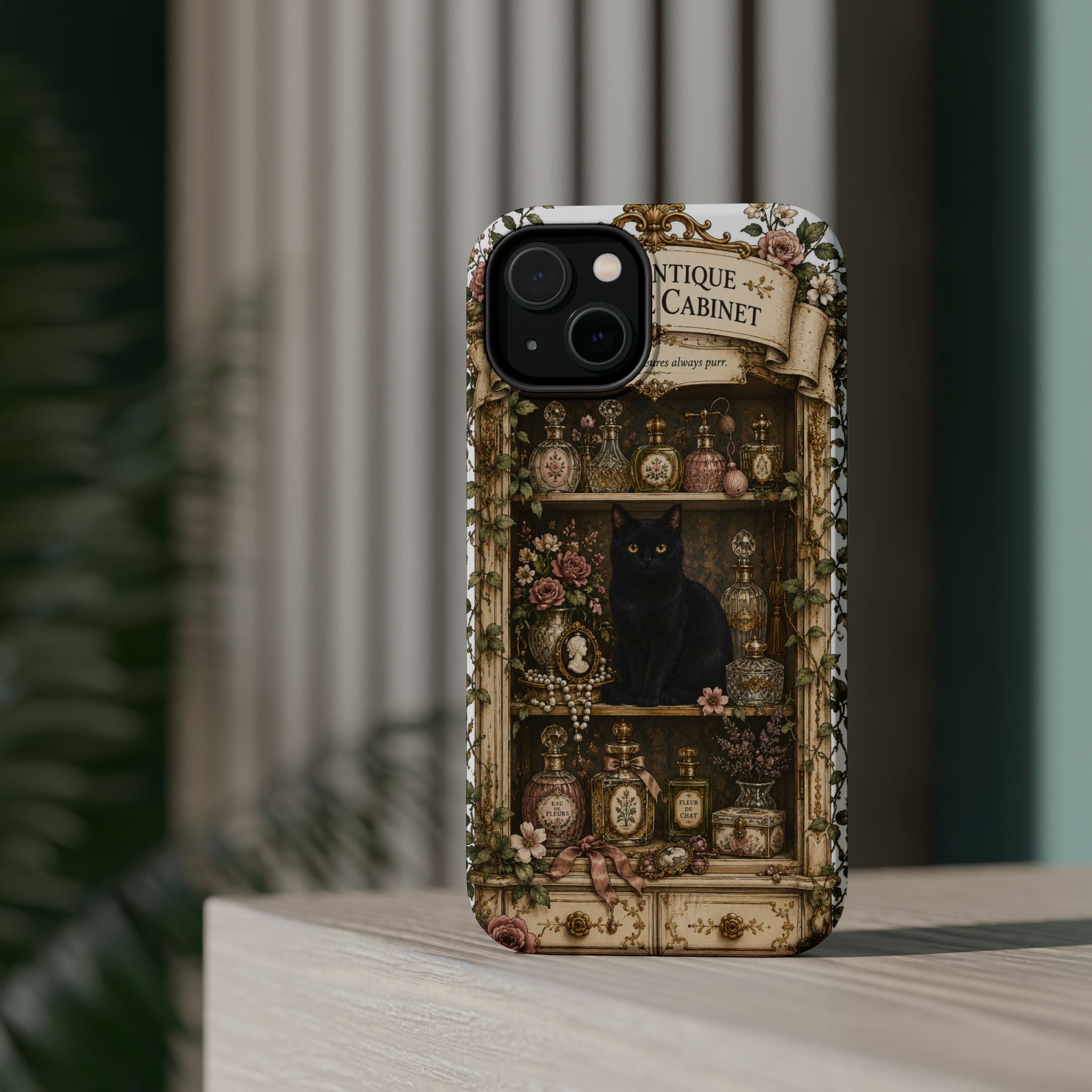 THE ANTIQUE PERFUME CABINET | Phone case