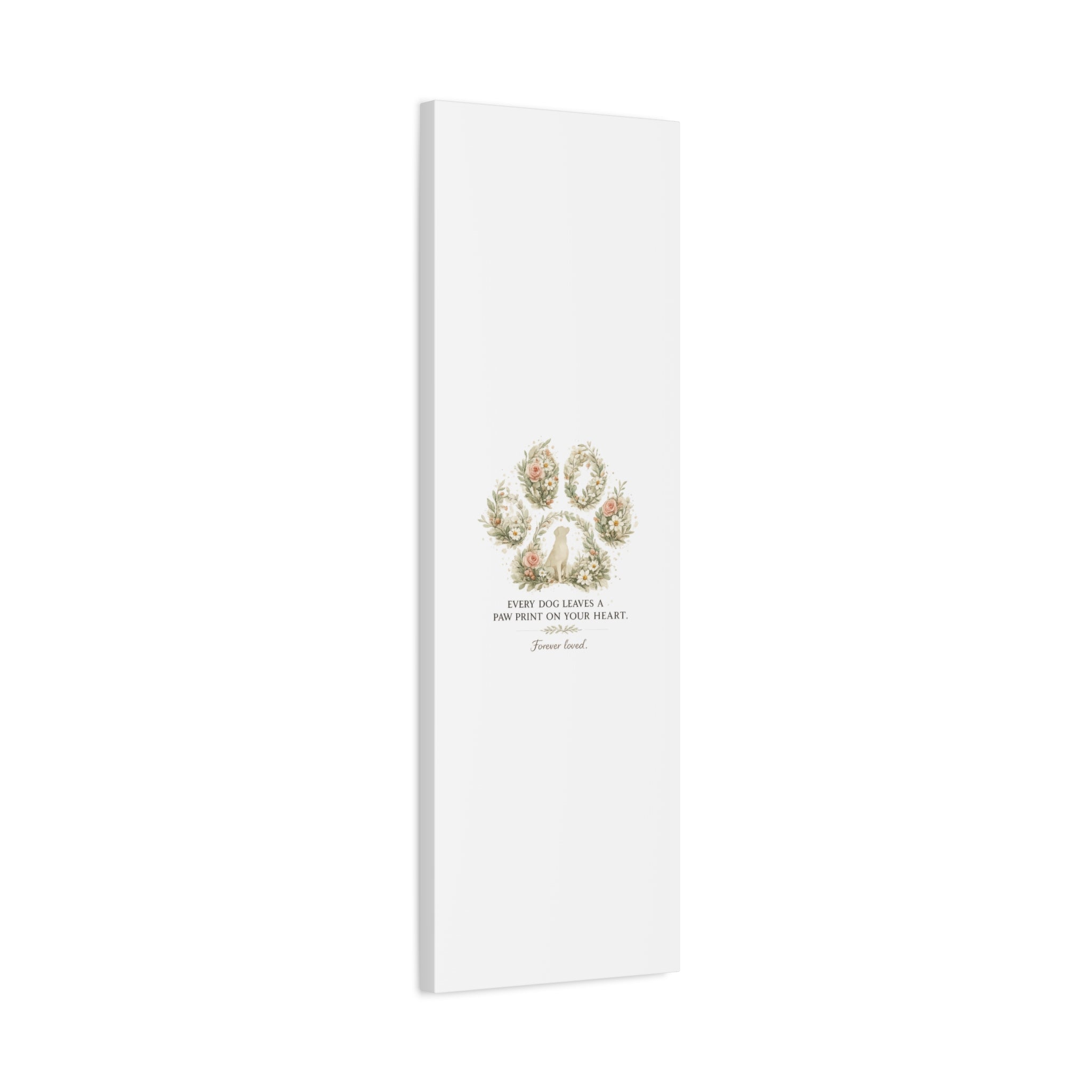 Every Dog Leaves a Paw Print | Matte Canvas, Stretched, 1.25"