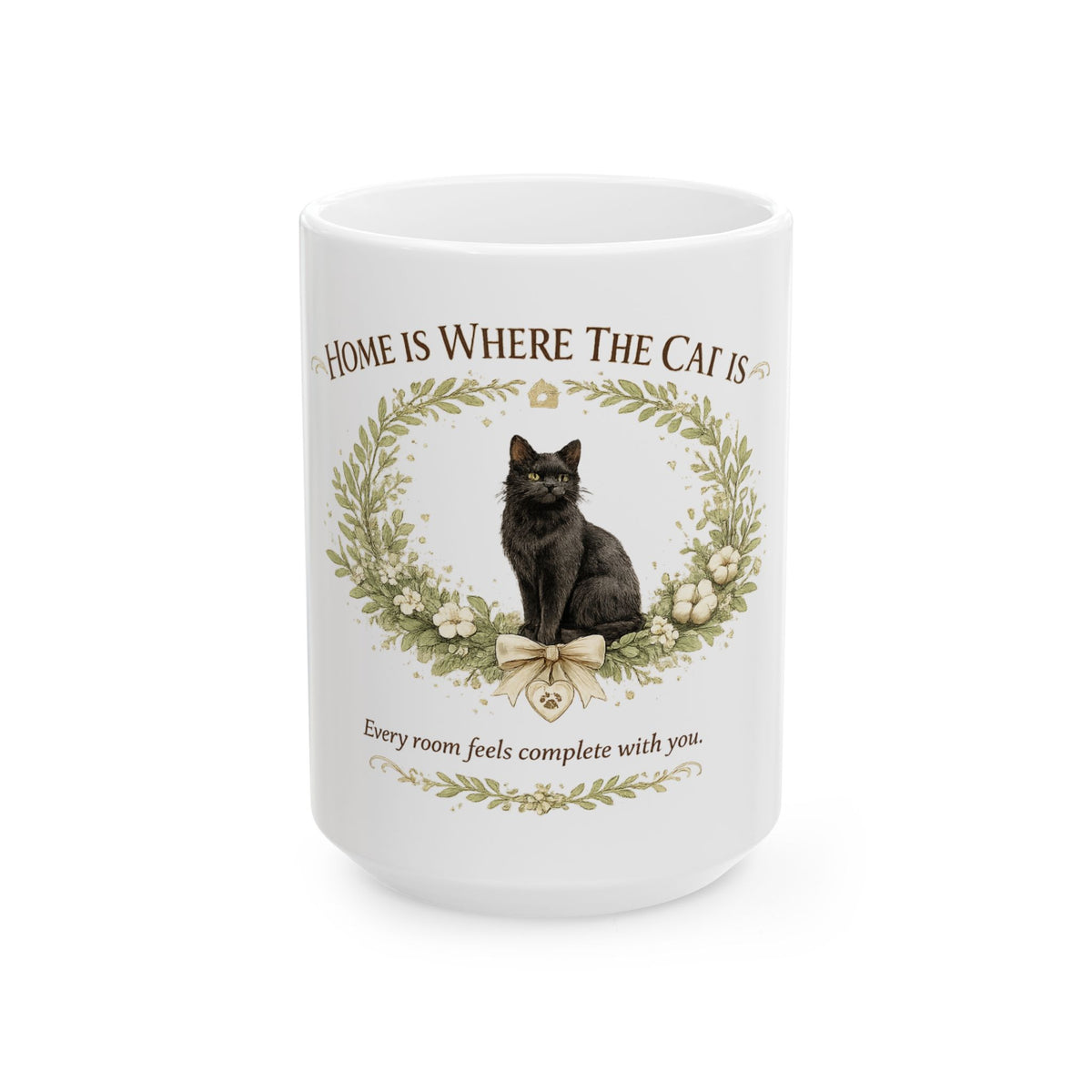 The Heart of Home | Cat Mom Collection Mug