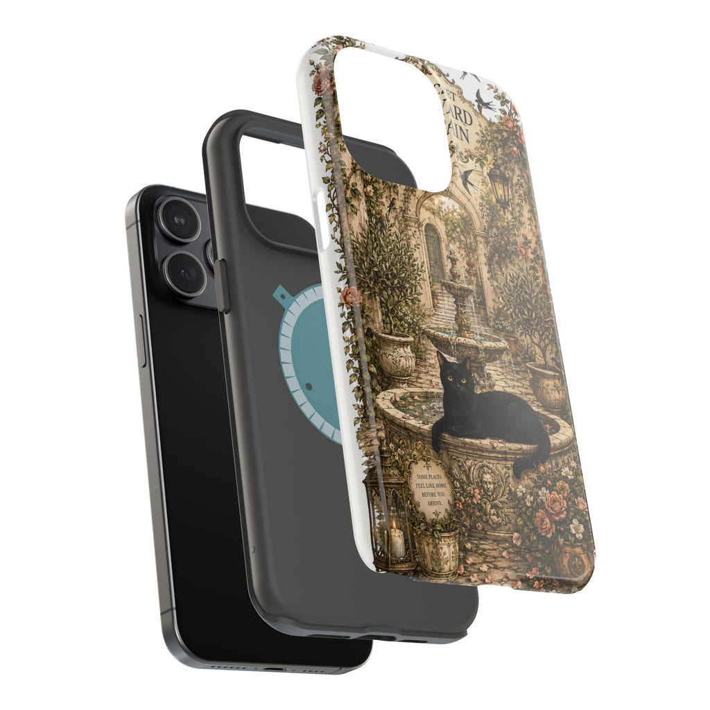 THE SECRET COURTYARD FOUNTAIN | Phone case