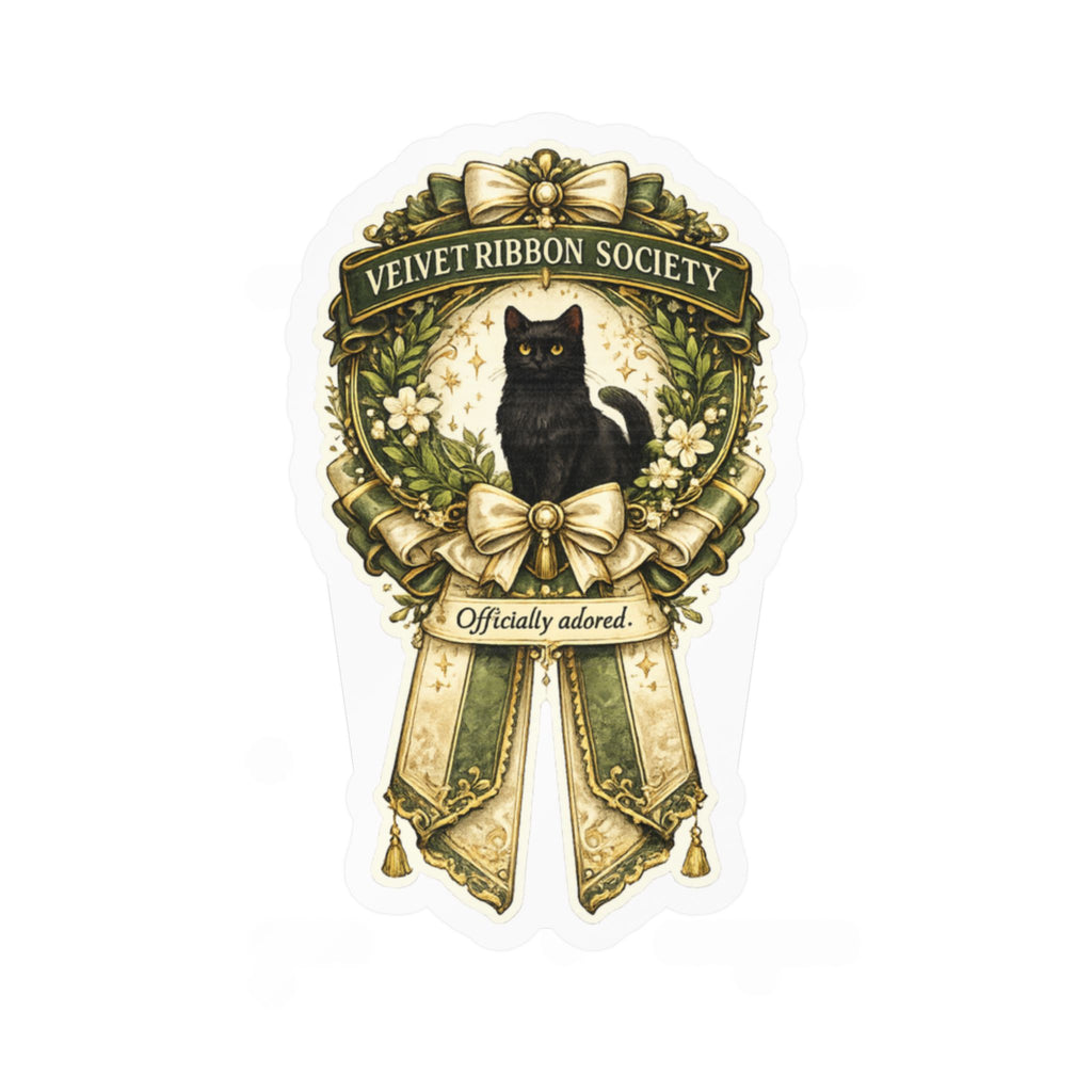 THE VELVET RIBBON SOCIETY | Kiss-Cut Vinyl Decals Sticker