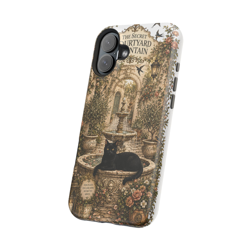 THE SECRET COURTYARD FOUNTAIN | Phone case
