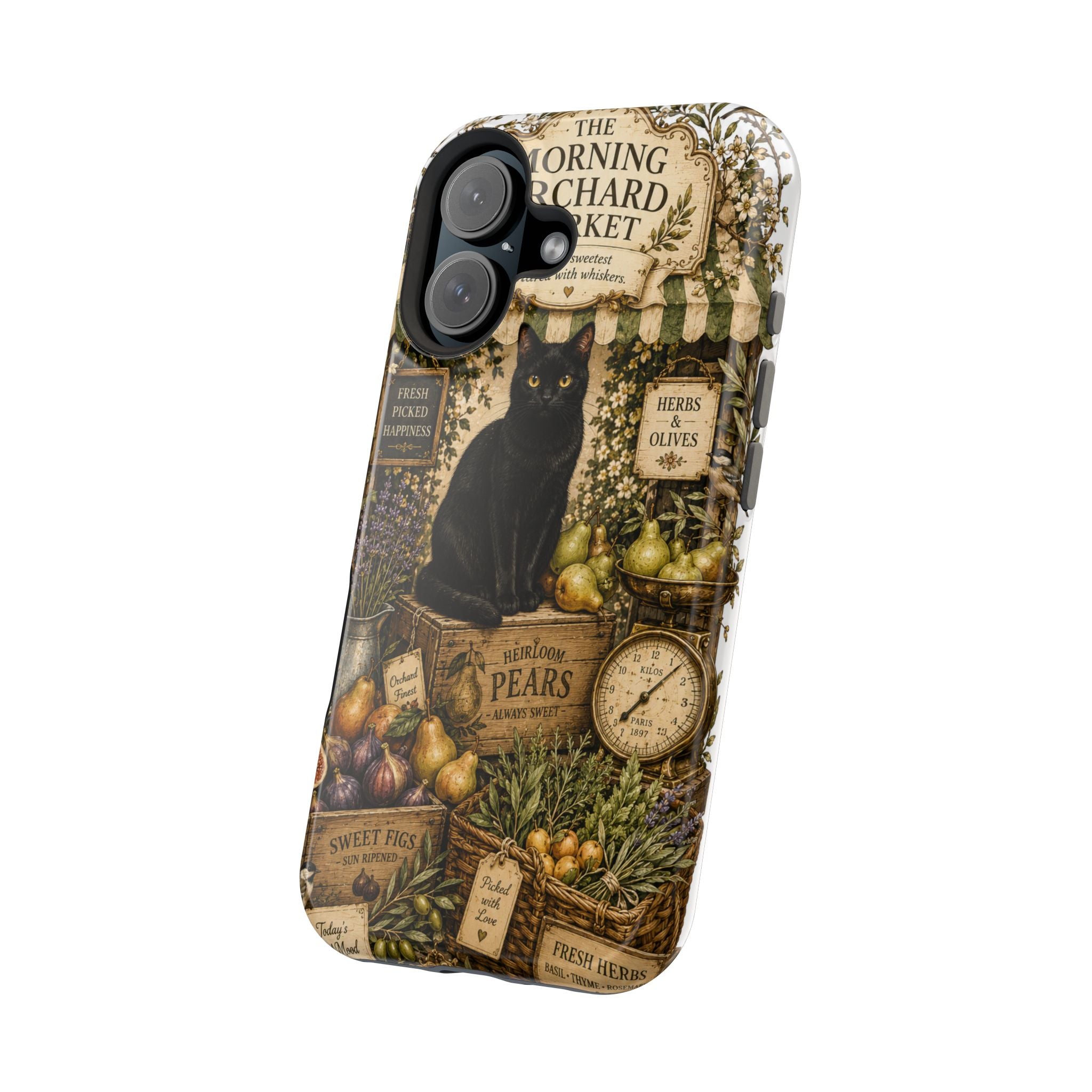 THE MORNING ORCHARD MARKET | Phone case