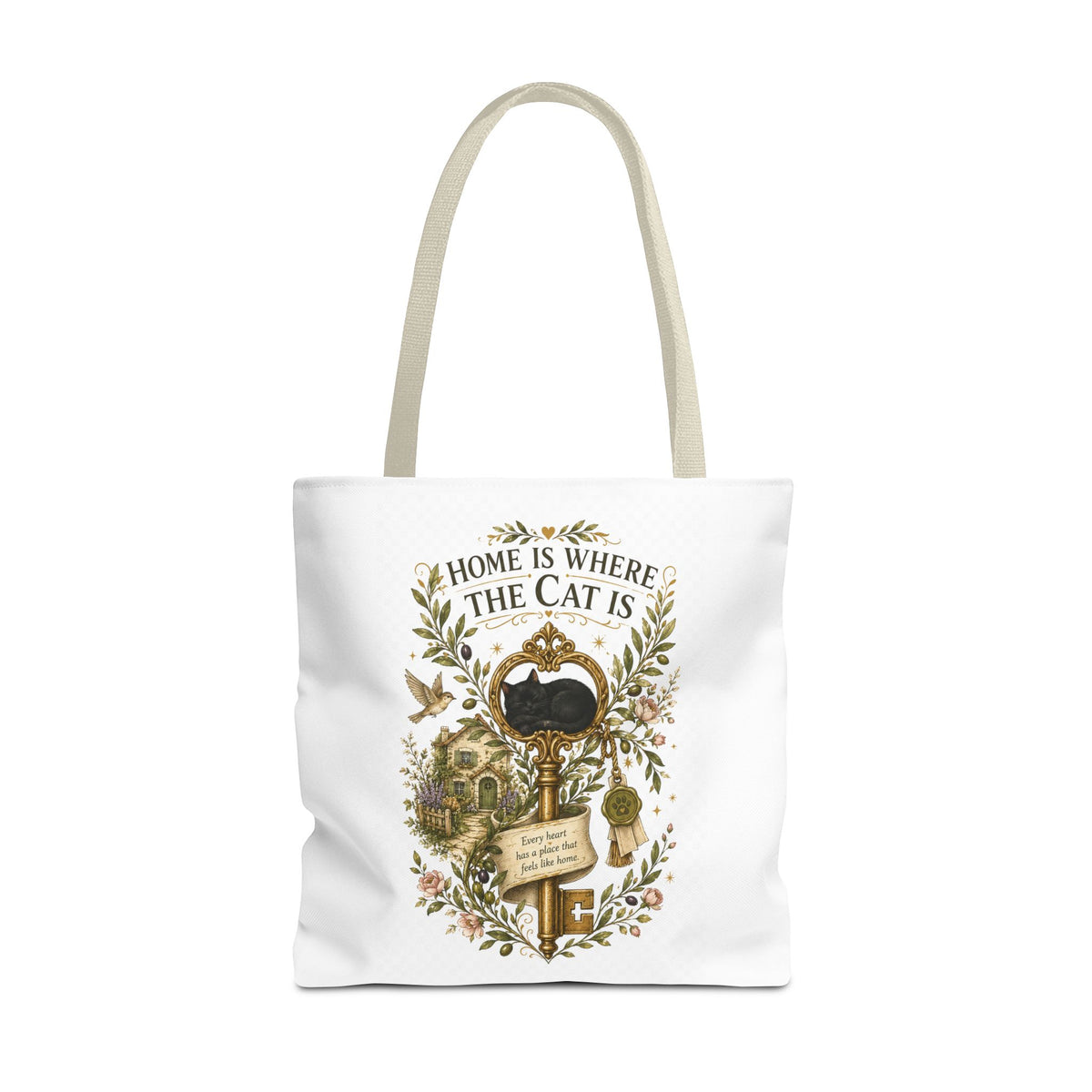 The Key to Home | Dog Mom Collection Totebag