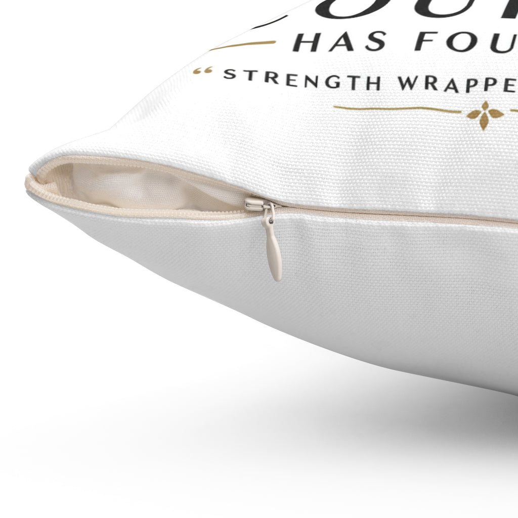 COURAGE | Spun Polyester Square Pillow