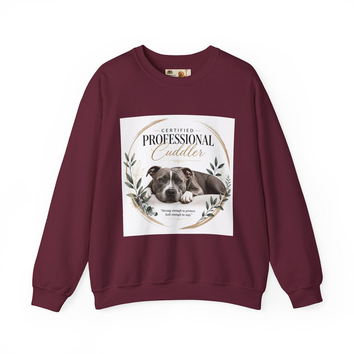 Certified Professional Cuddler | Rescue Collection Sweatshirt