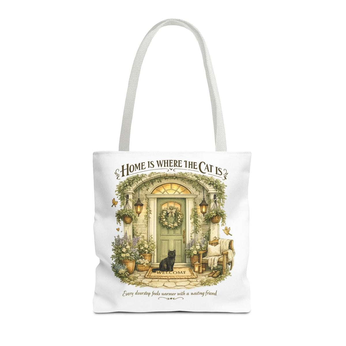 The Front Porch Welcome | Dog Mom Collection Totebag