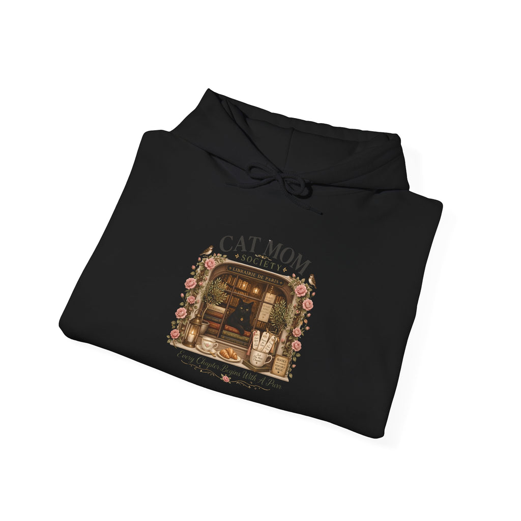 THE PARISIAN BOOKSHOP WINDOW | Gildan Heavy Blend™ Hoodie (18500)