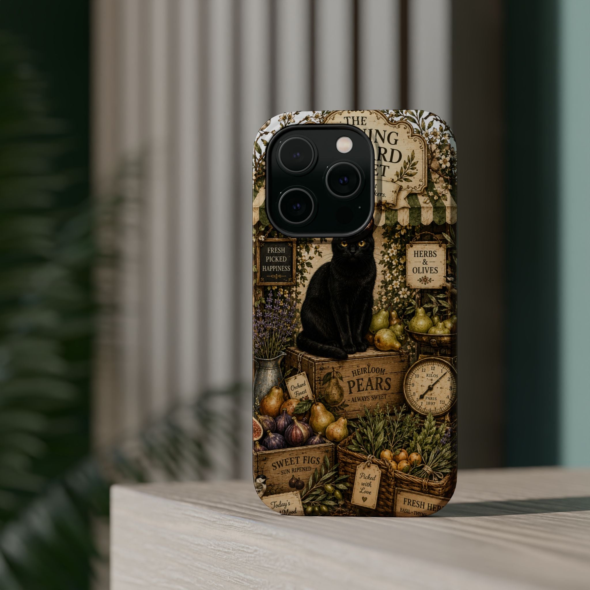 THE MORNING ORCHARD MARKET | Phone case
