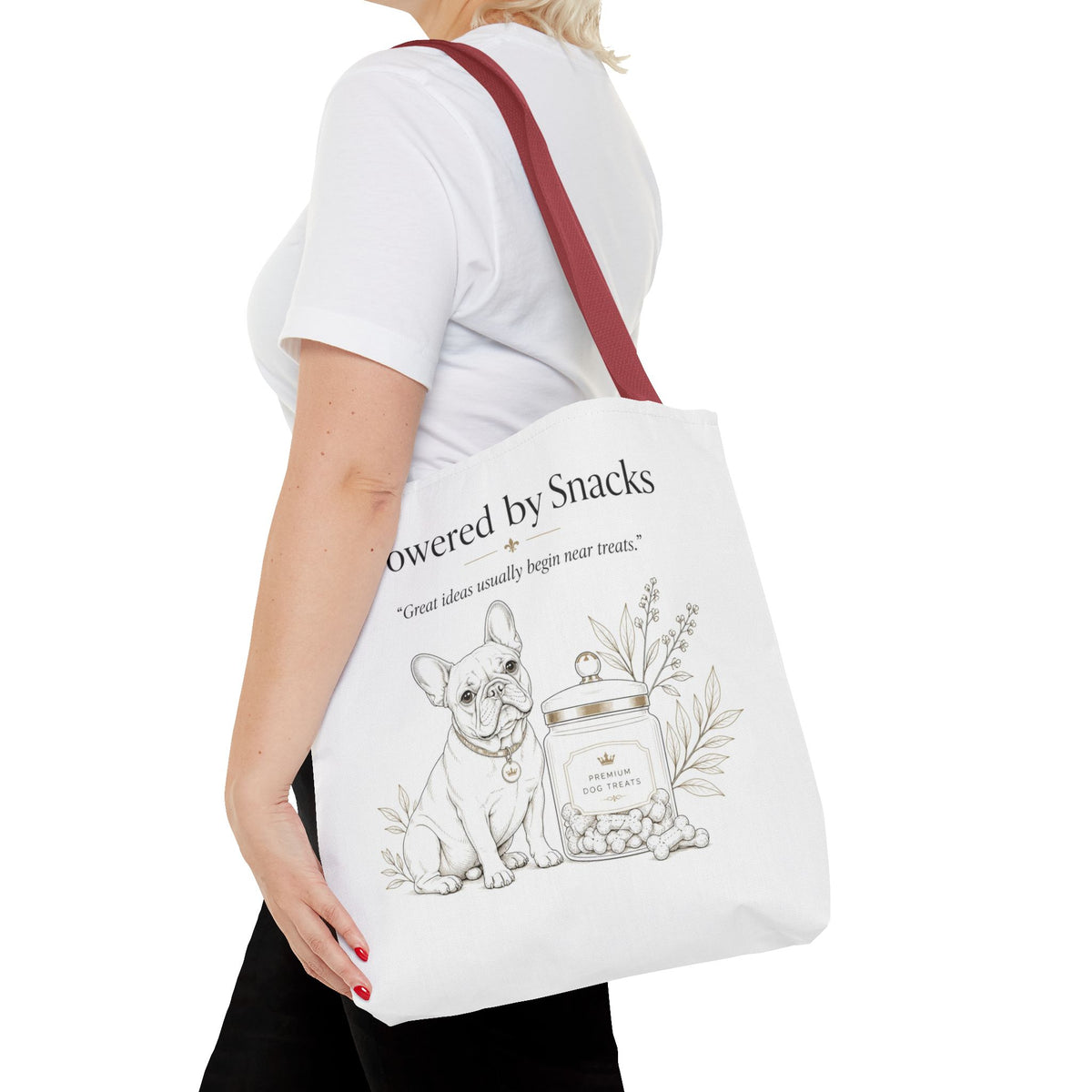 Powered by Snacks | Fun Collection Totebag