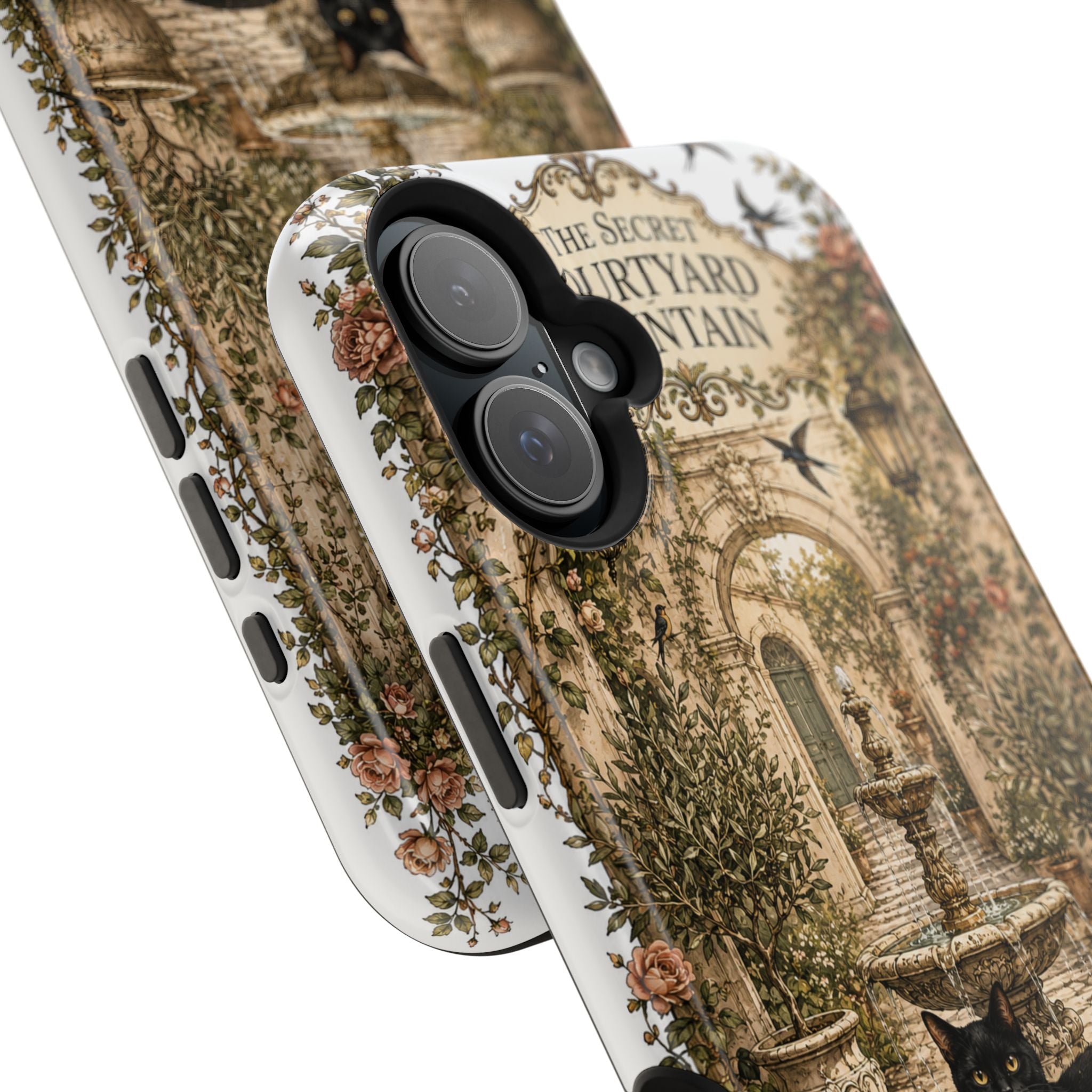 THE SECRET COURTYARD FOUNTAIN | Phone case