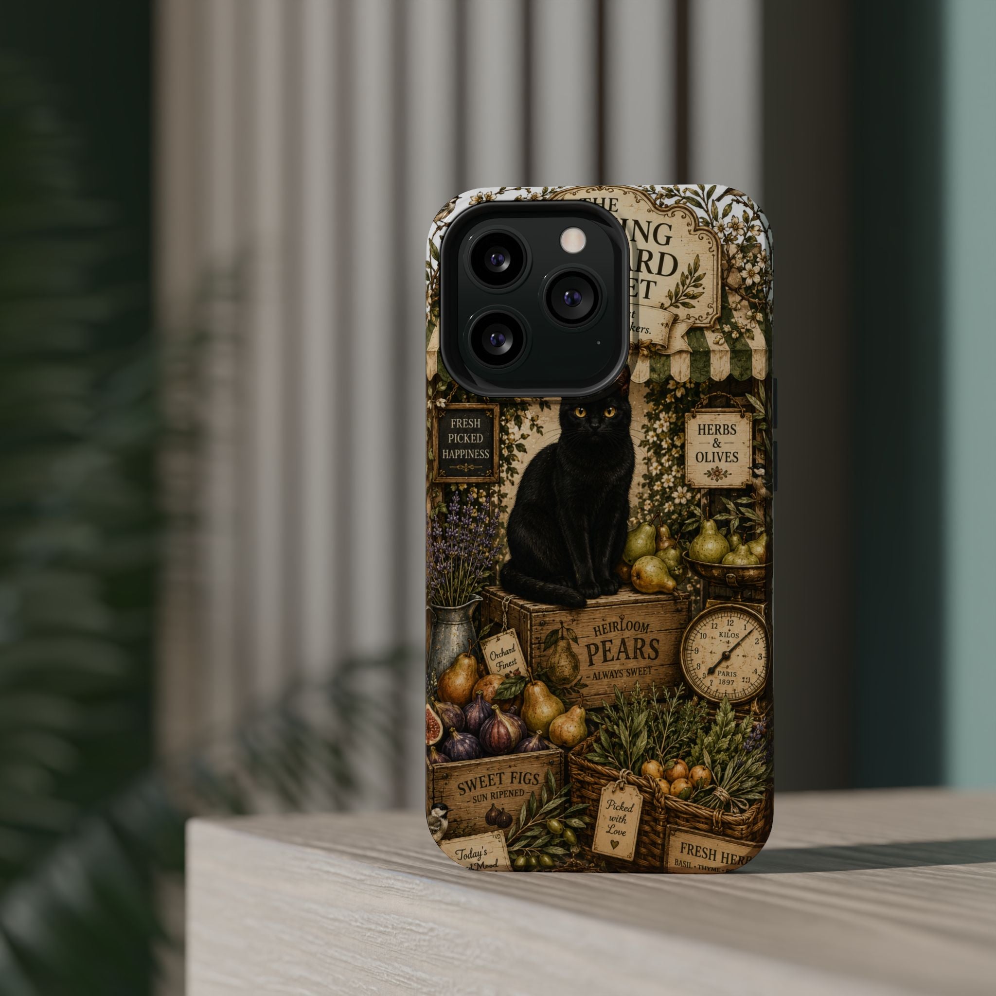 THE MORNING ORCHARD MARKET | Phone case