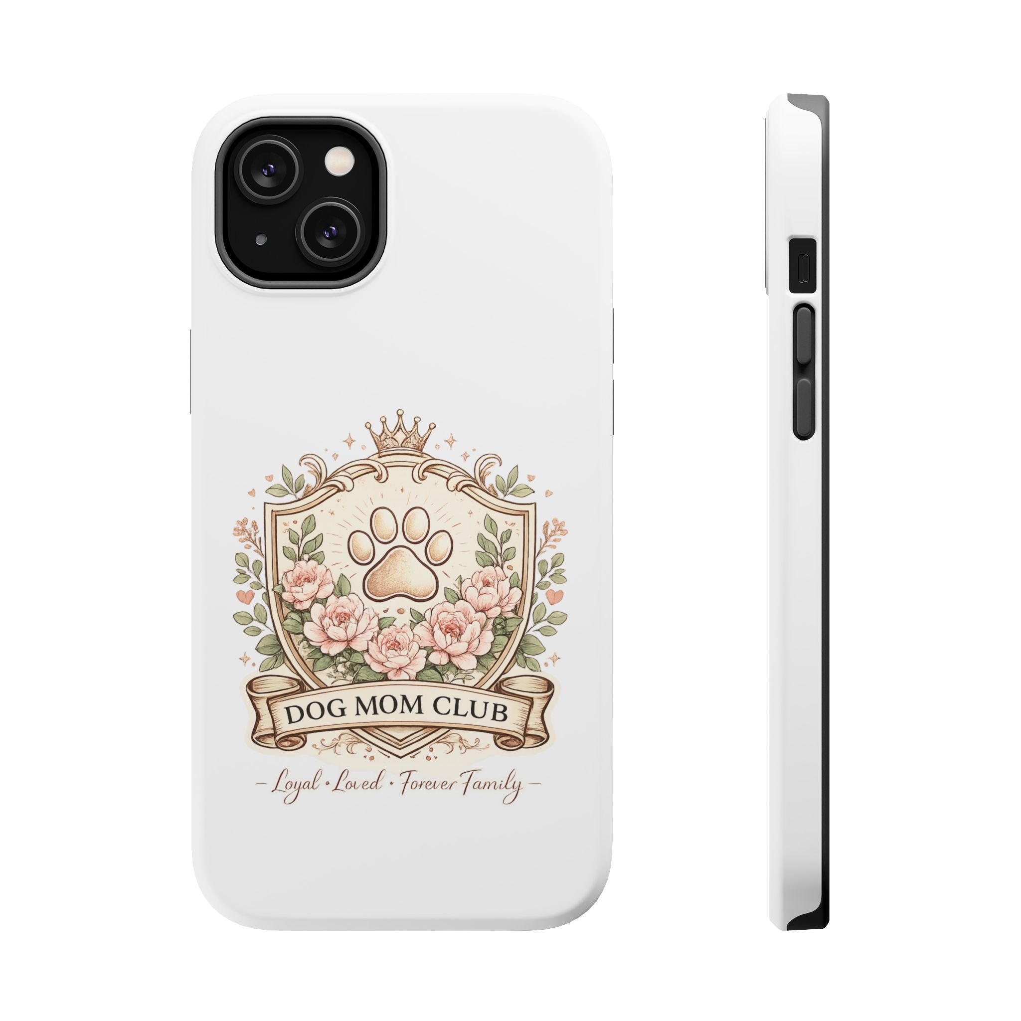 Floral Paw Crest Phone case