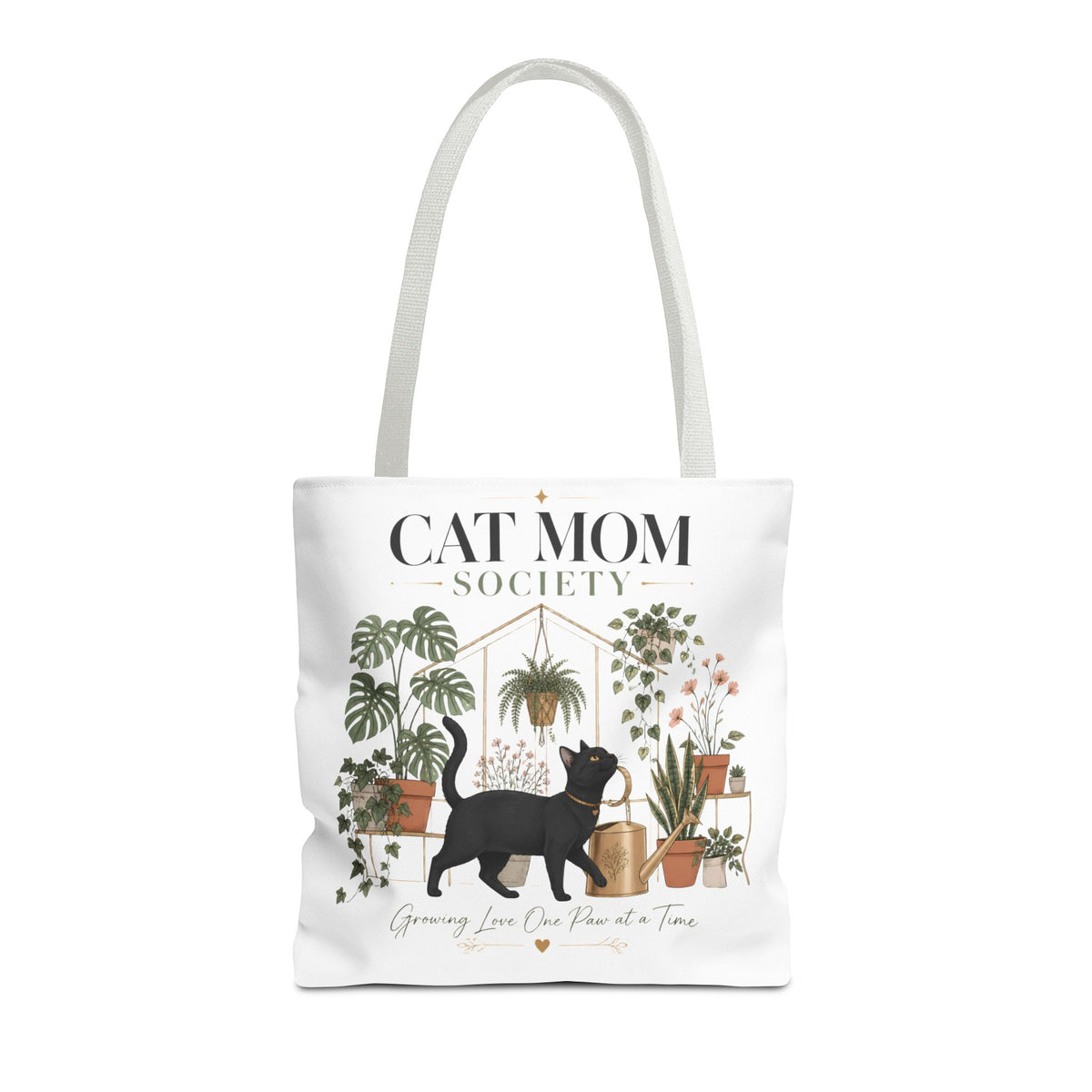 The Greenhouse Gardener | Cat Mom Collection Totebag