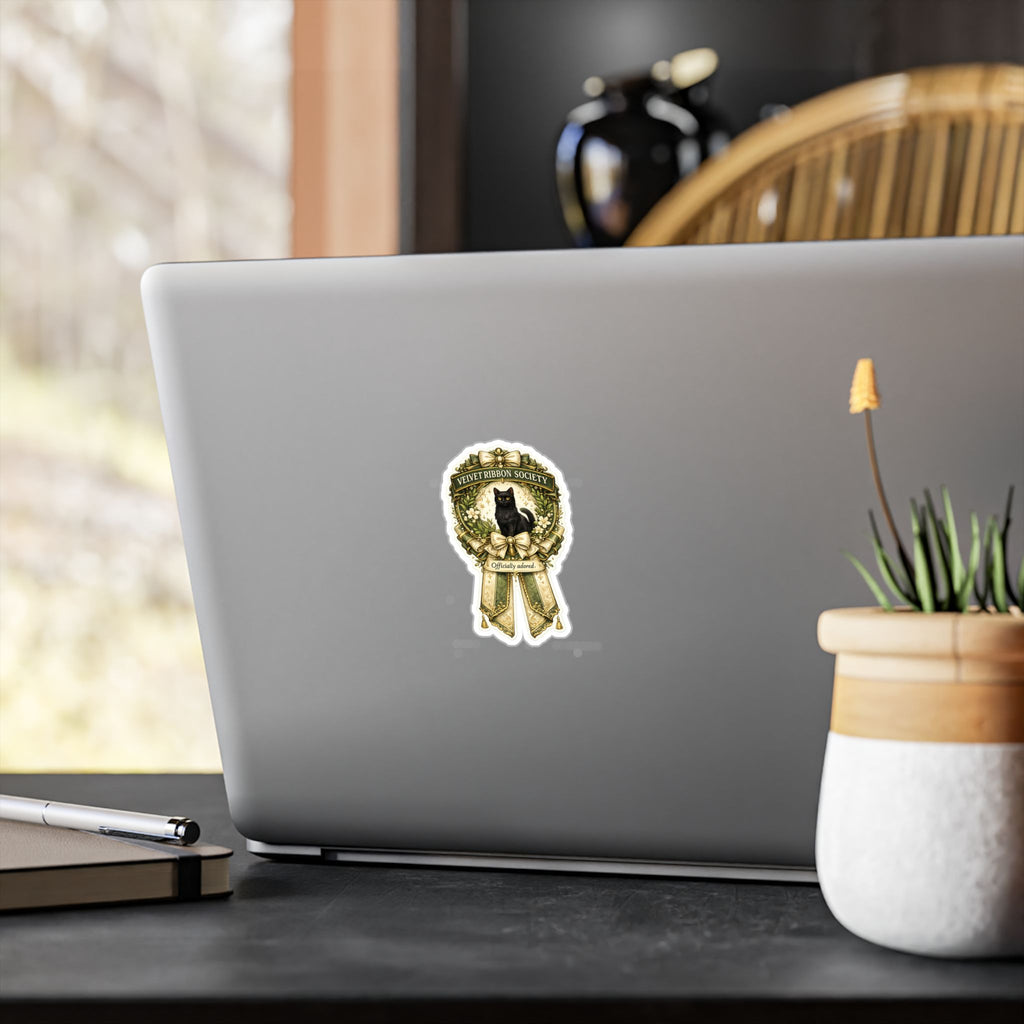 THE VELVET RIBBON SOCIETY | Kiss-Cut Vinyl Decals Sticker